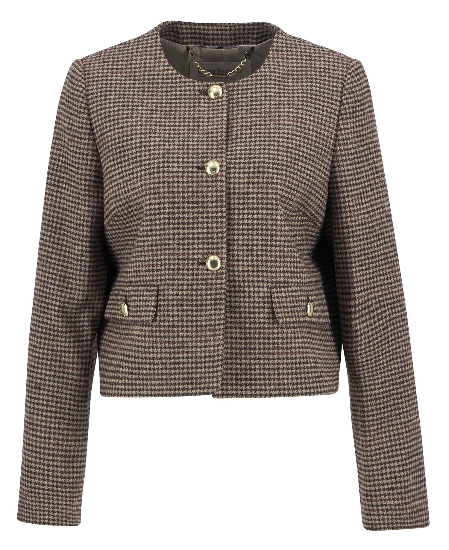 Corina Collarless Tailored Jacket Corina Collarless Tailored Jacket
