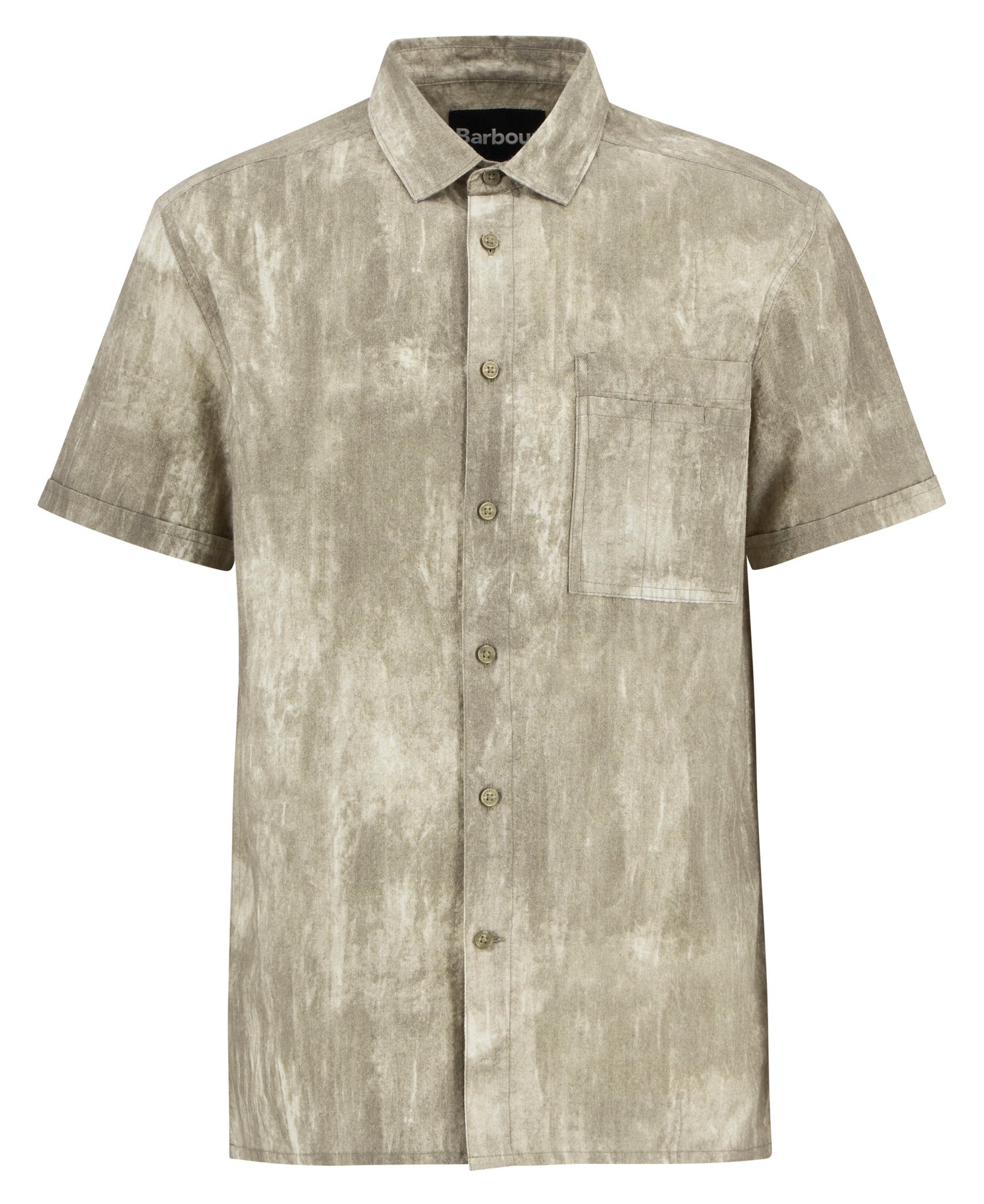 Ross Printed Short-Sleeved Relaxed Shirt