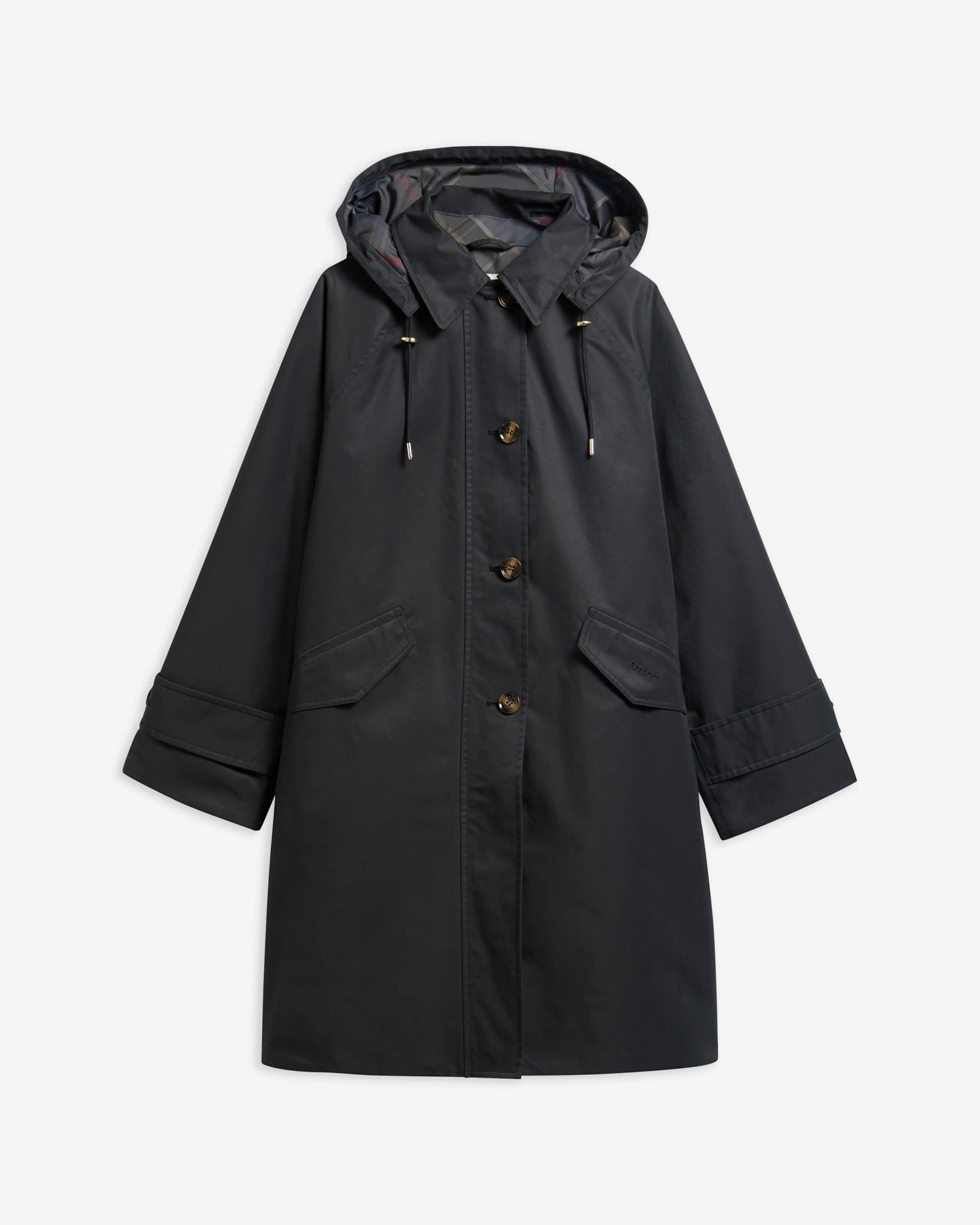 Barbour Jacke Harleigh Waterproof Black/Shadow Classic