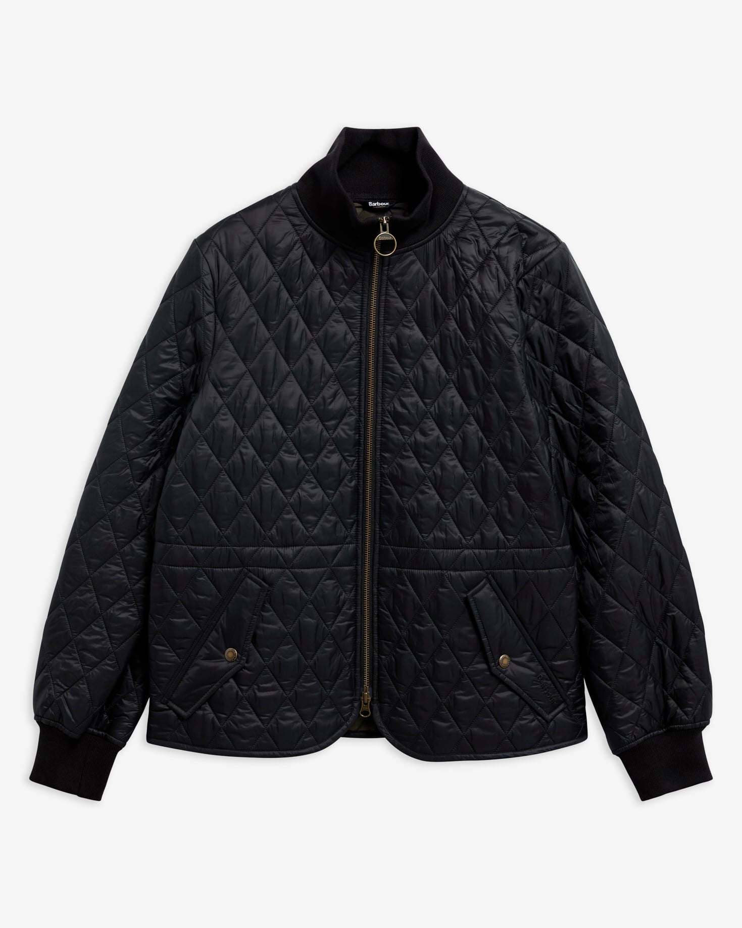 Barbour Steppjacke Hermoine Black/Shadow Classic