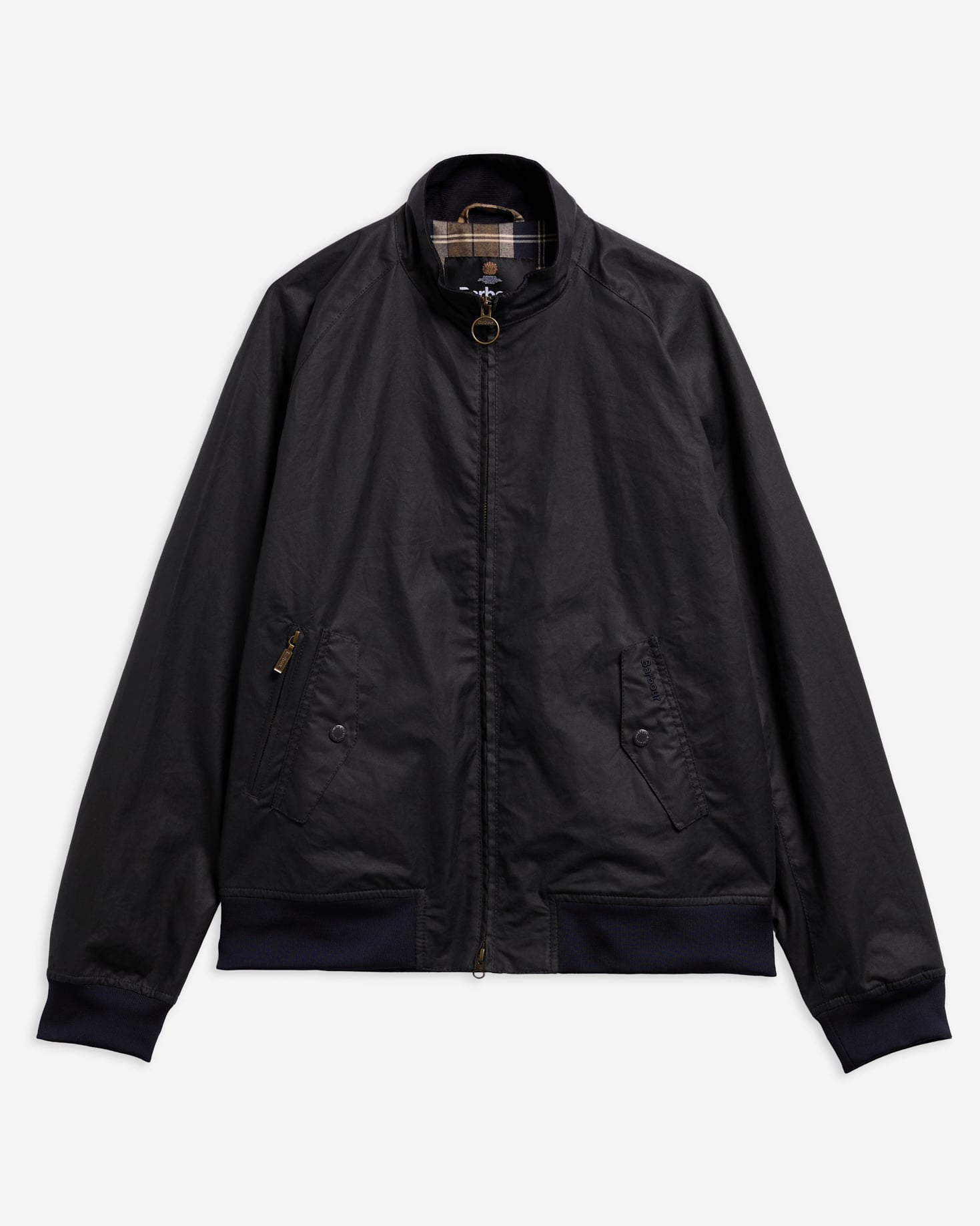 Chelsea Blouson Waxed Jacket Navy