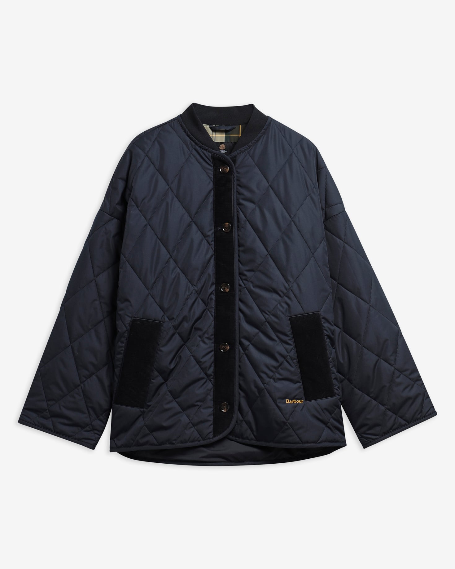 Abercorn Quilted Jacket Dk Navy/Ancient