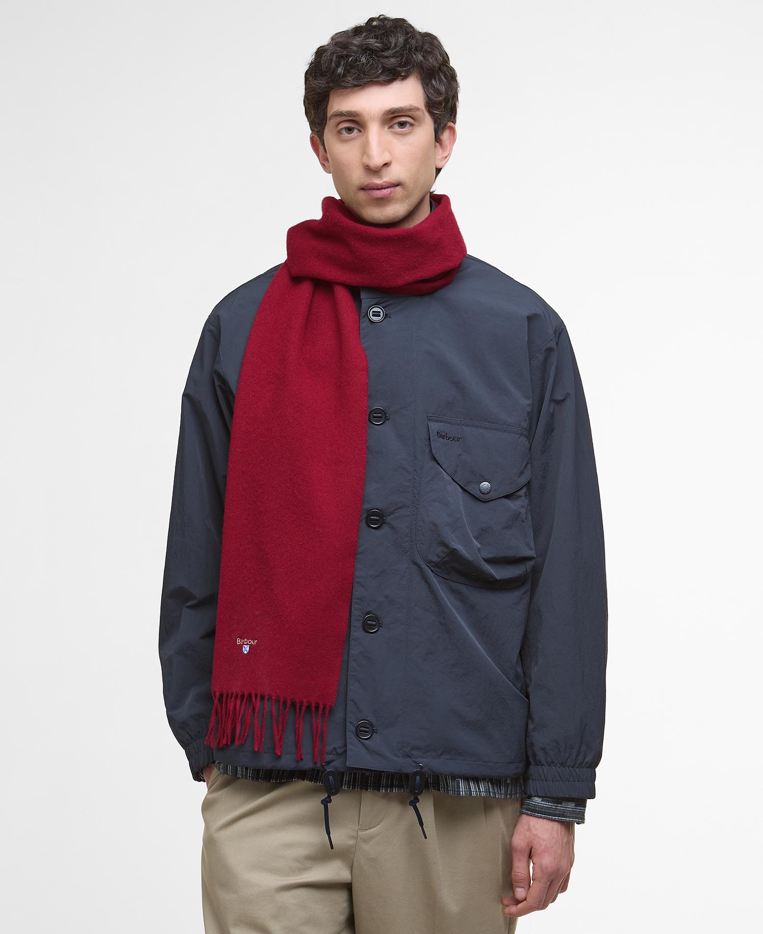 Plain Lambswool Scarf