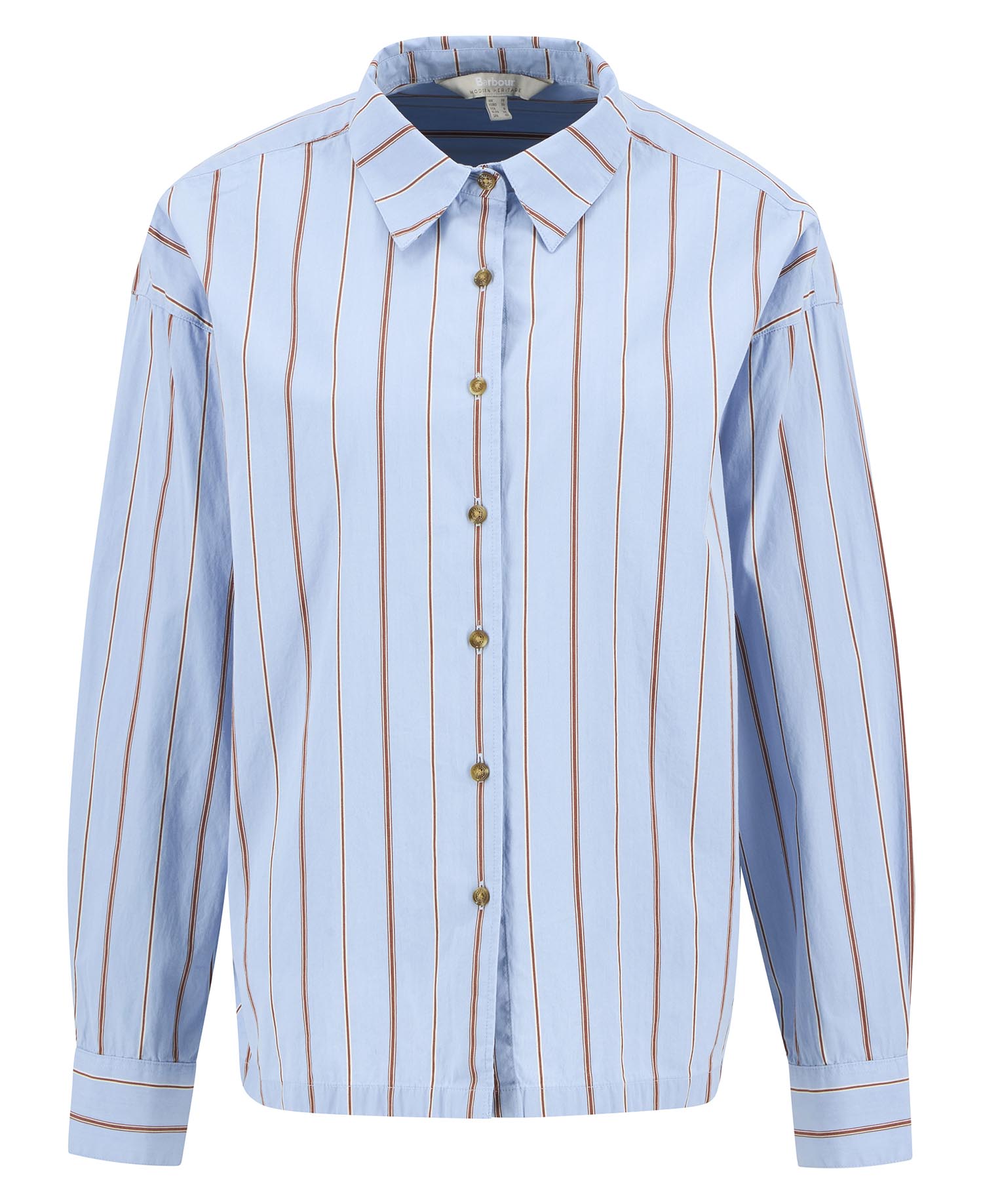 Saffron Striped Relaxed Shirt Saffron Striped Relaxed Shirt