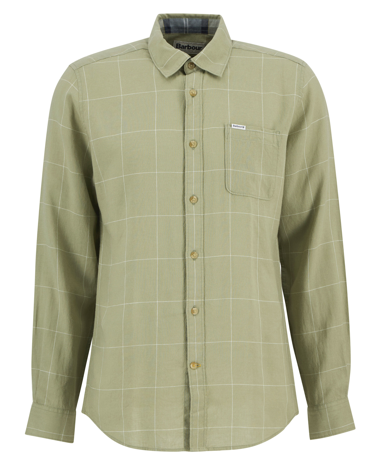 Camicia dalla vestibilit&agrave; leggermente aderente Citywell Tattersall