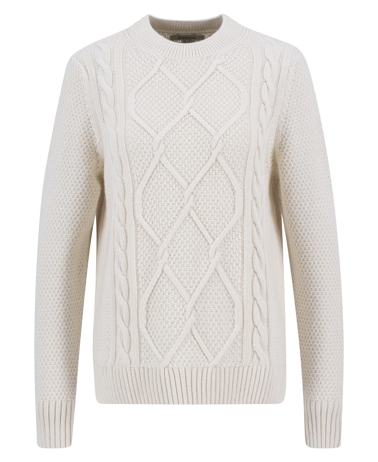 Burne Argyle Crew Neck Jumper