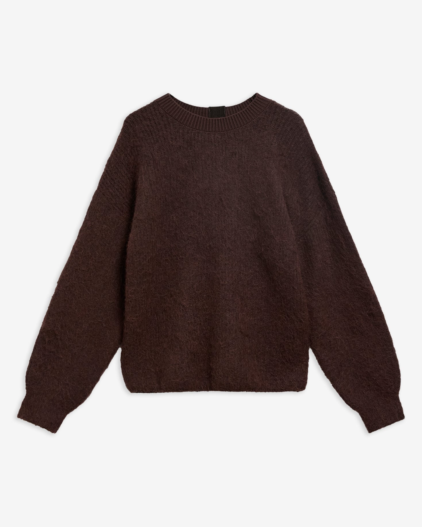 Tanfield Alpaca-Blend Crew Neck Jumper Rustic