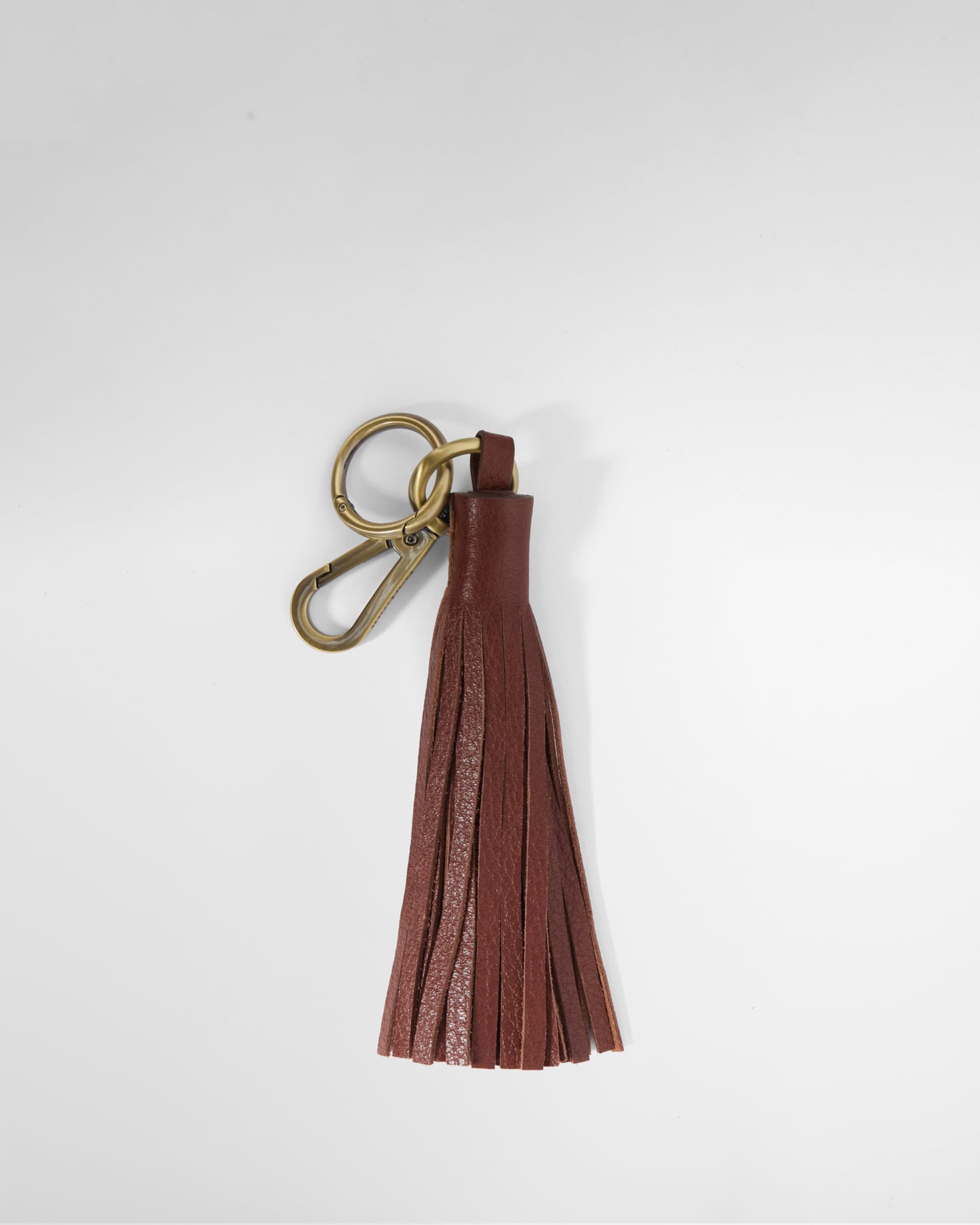 Lederanh&auml;nger Tassle Brown