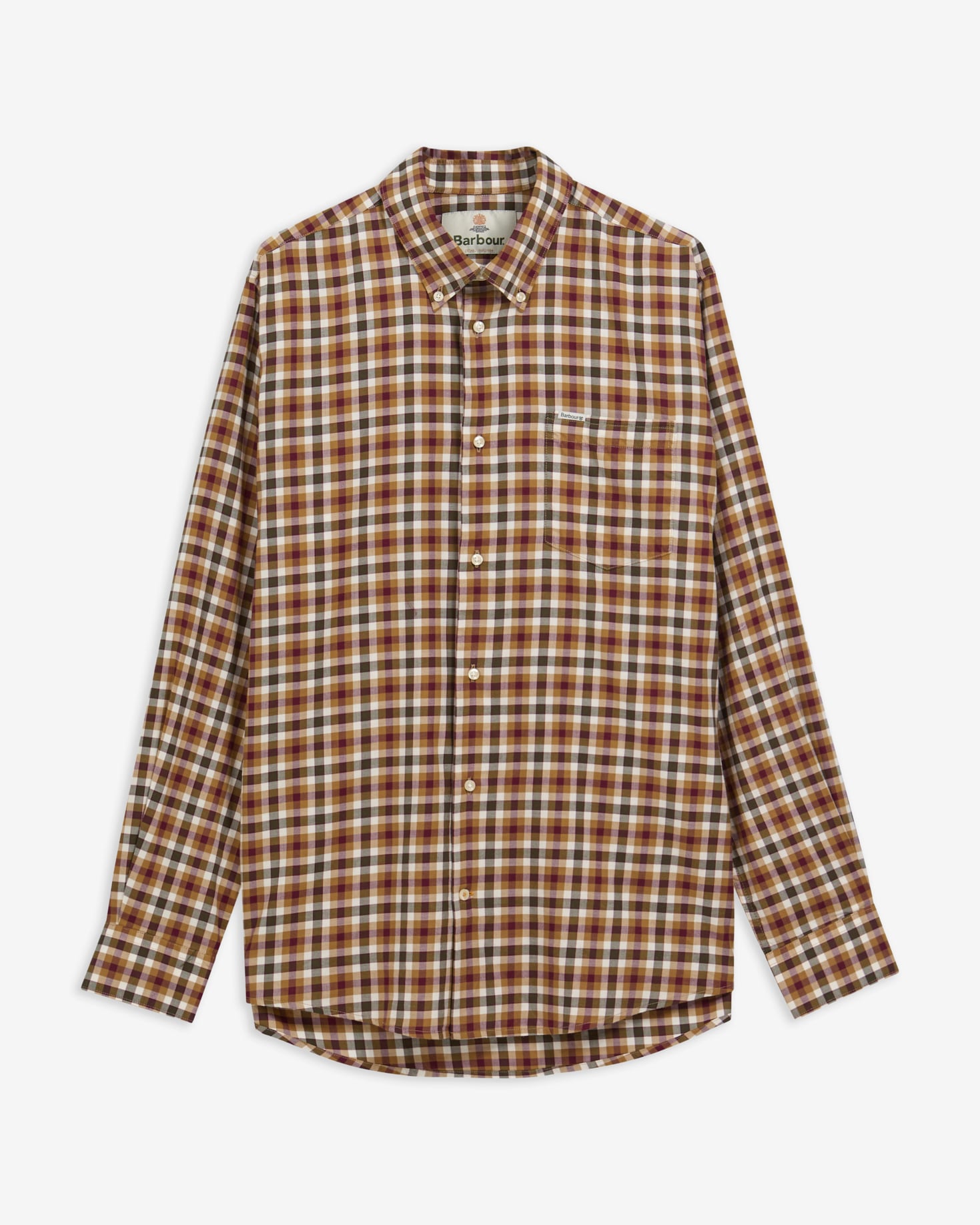 Fallowlane Regular-Fit Long-Sleeved Shirt Olive