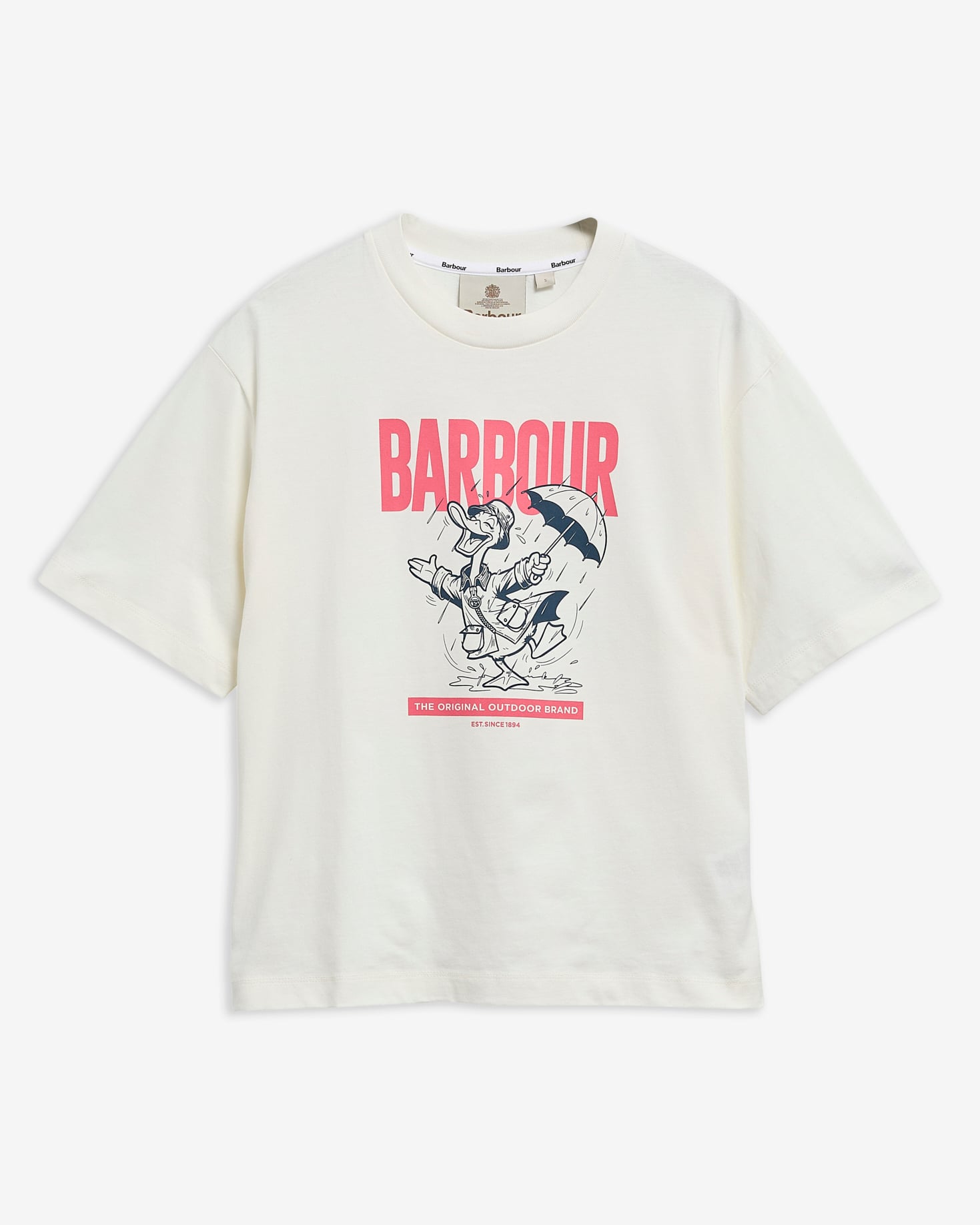 Annette Oversized Graphic T-Shirt Cloud
