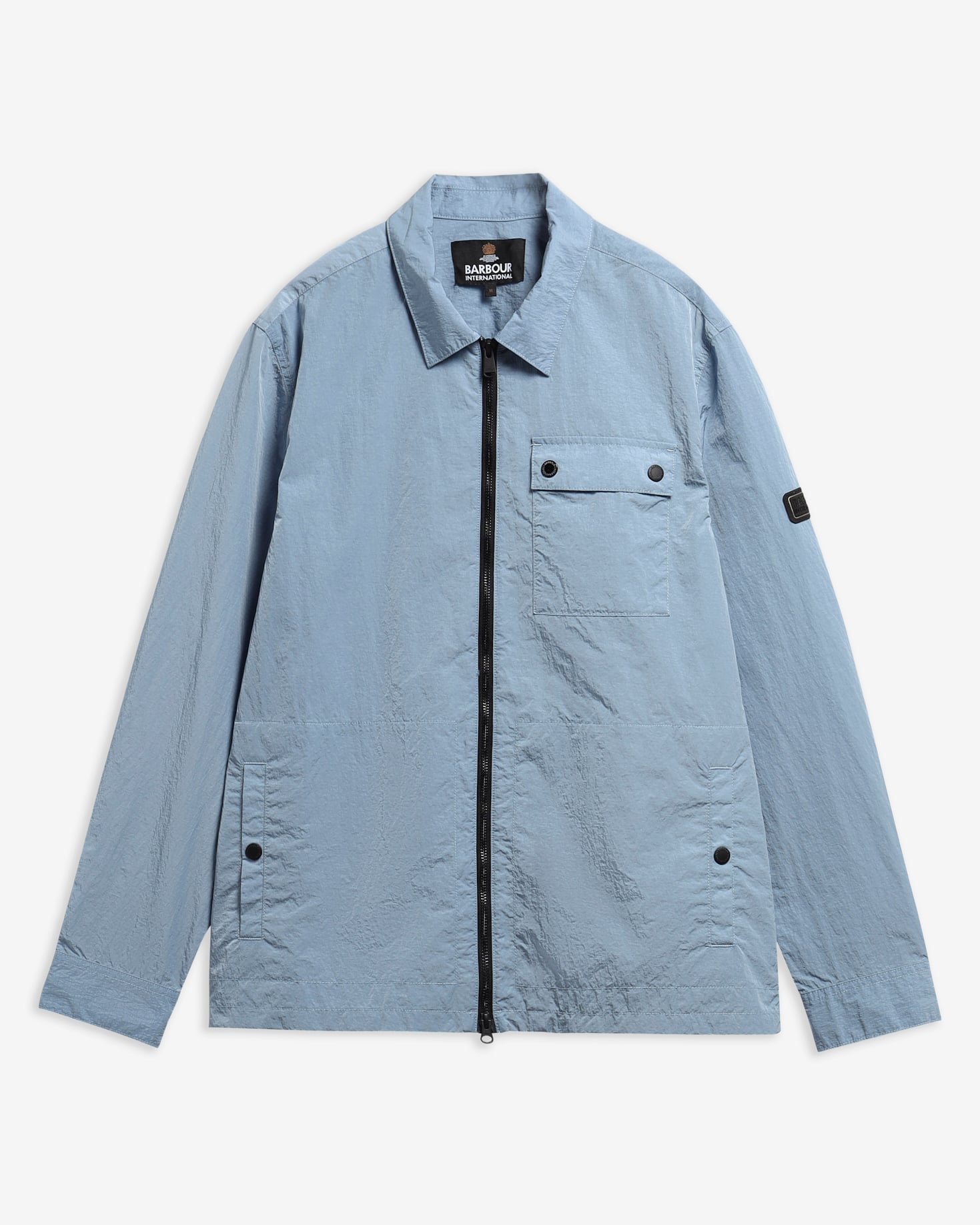 Inline Overshirt Powder Blue