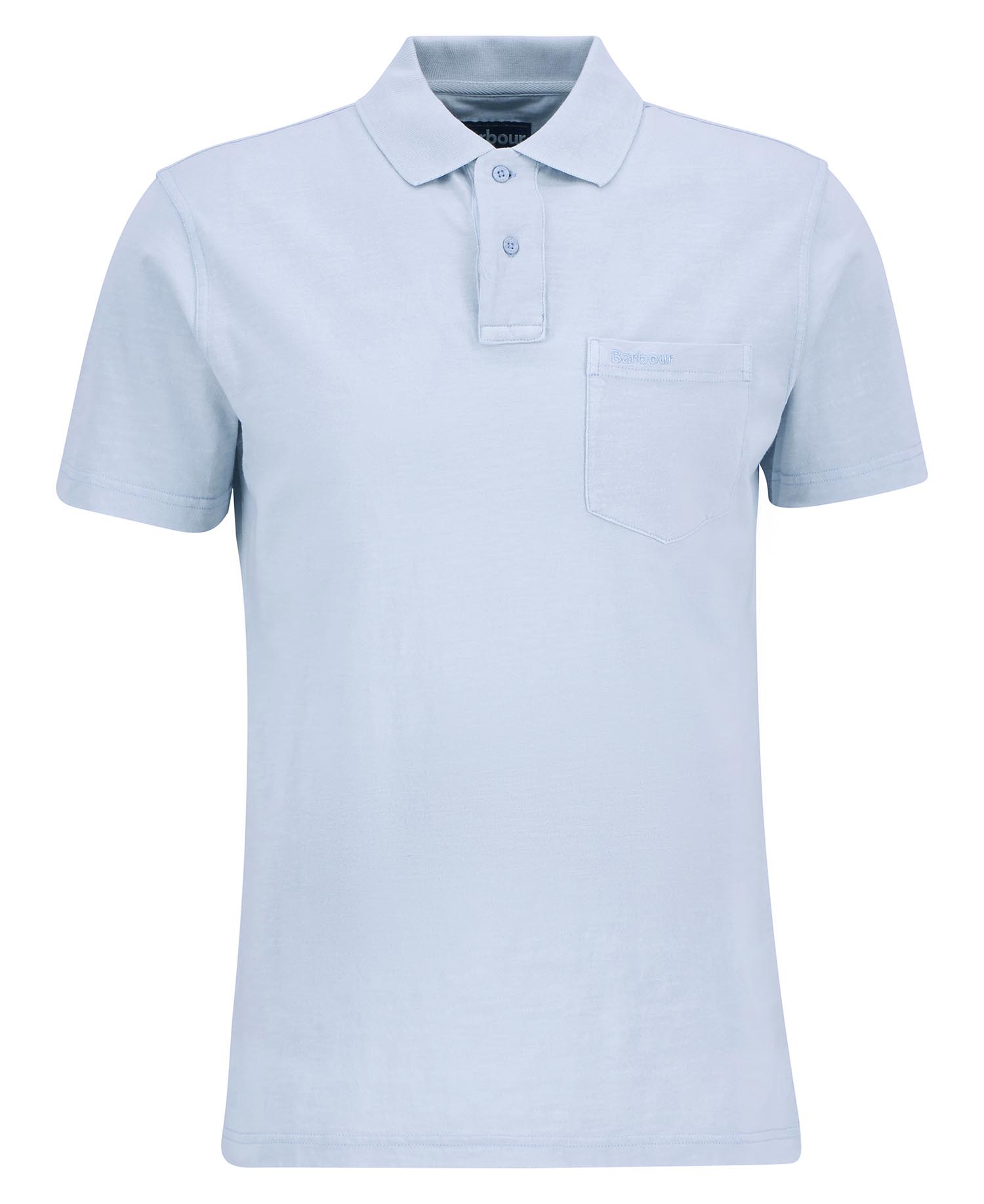 Pigment Dye Slub Polo Shirt Pigment Dye Slub Polo Shirt