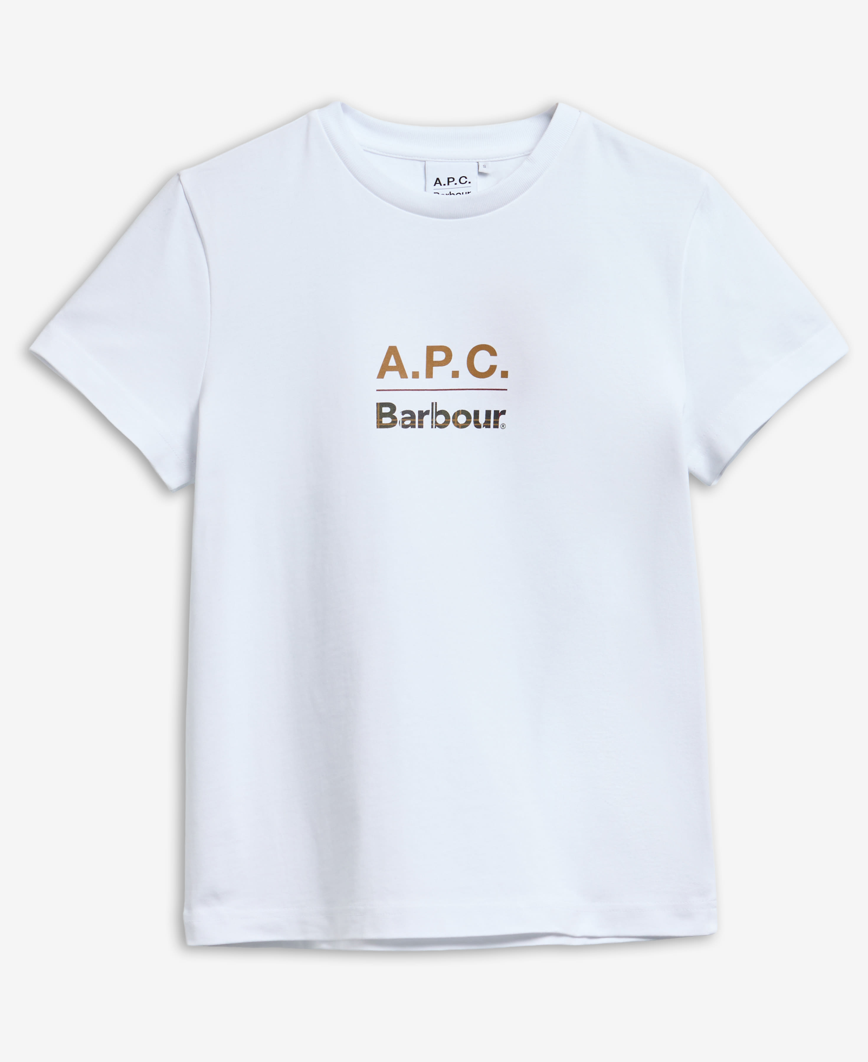 Barbour x A.P.C. T -Shirt Damen Off White