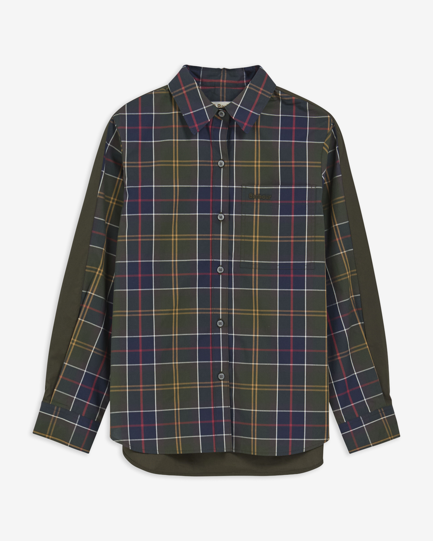 Barbour Hemd Irene Tartan Relaxed Fit Classic Tartan/Sage