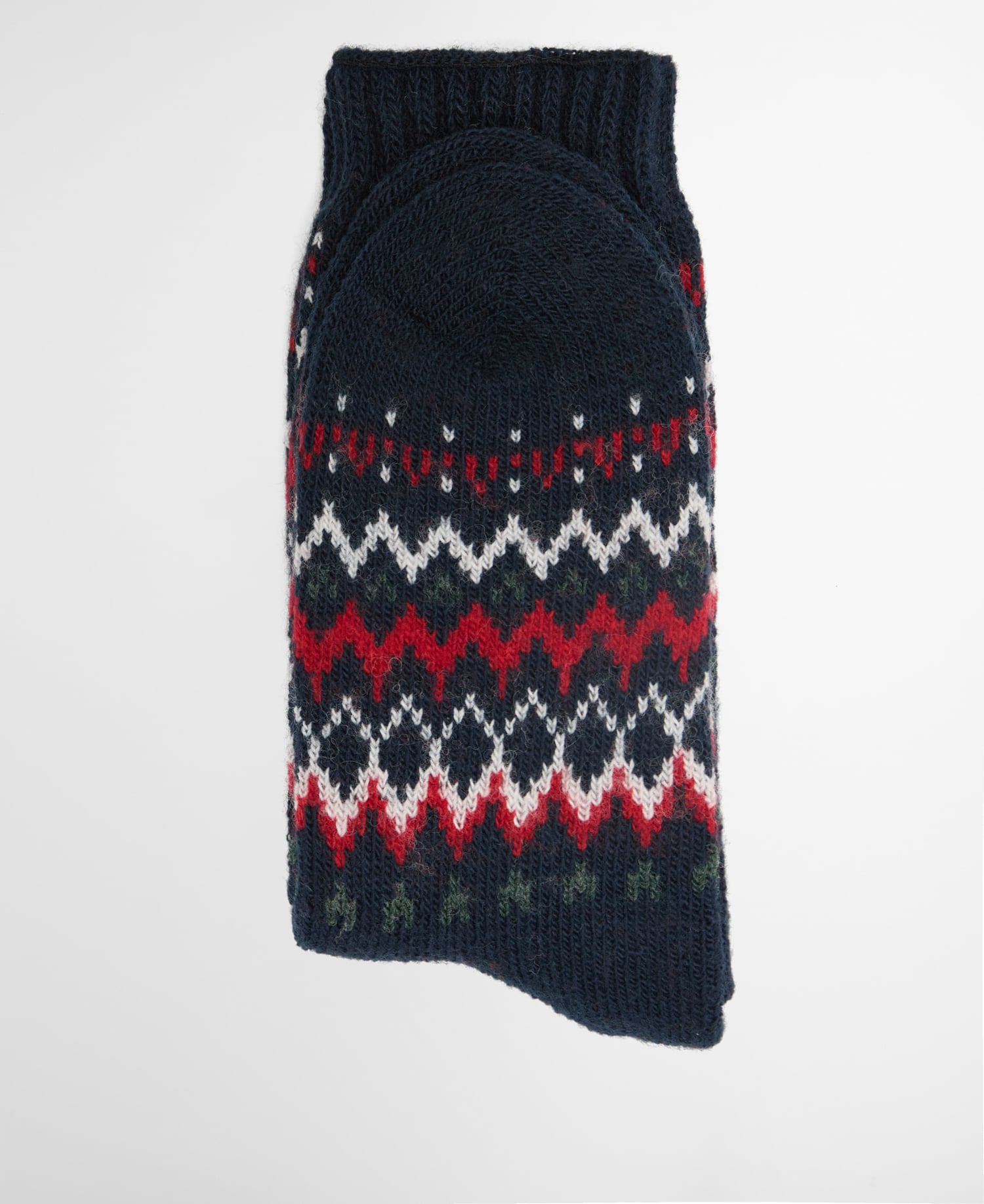 Calzini Fair Isle Kingsford Navy Festive