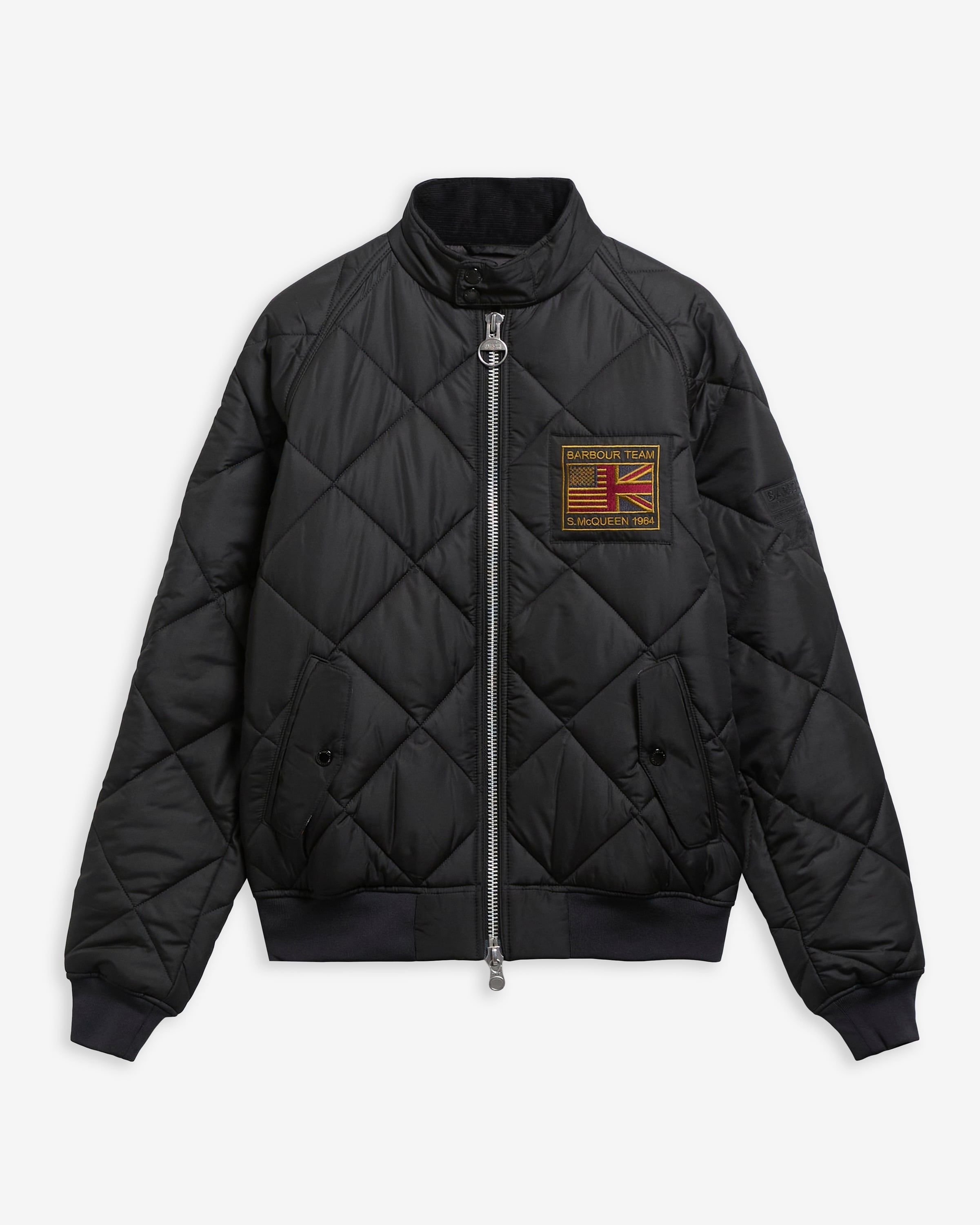 Merchant Quilted Jacket Classic Black