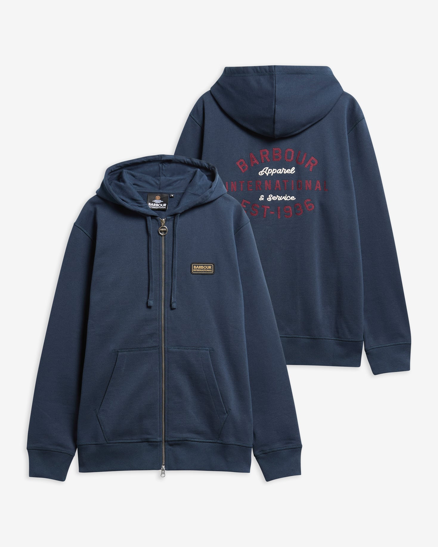 Hoodie Pull Graphic Navy