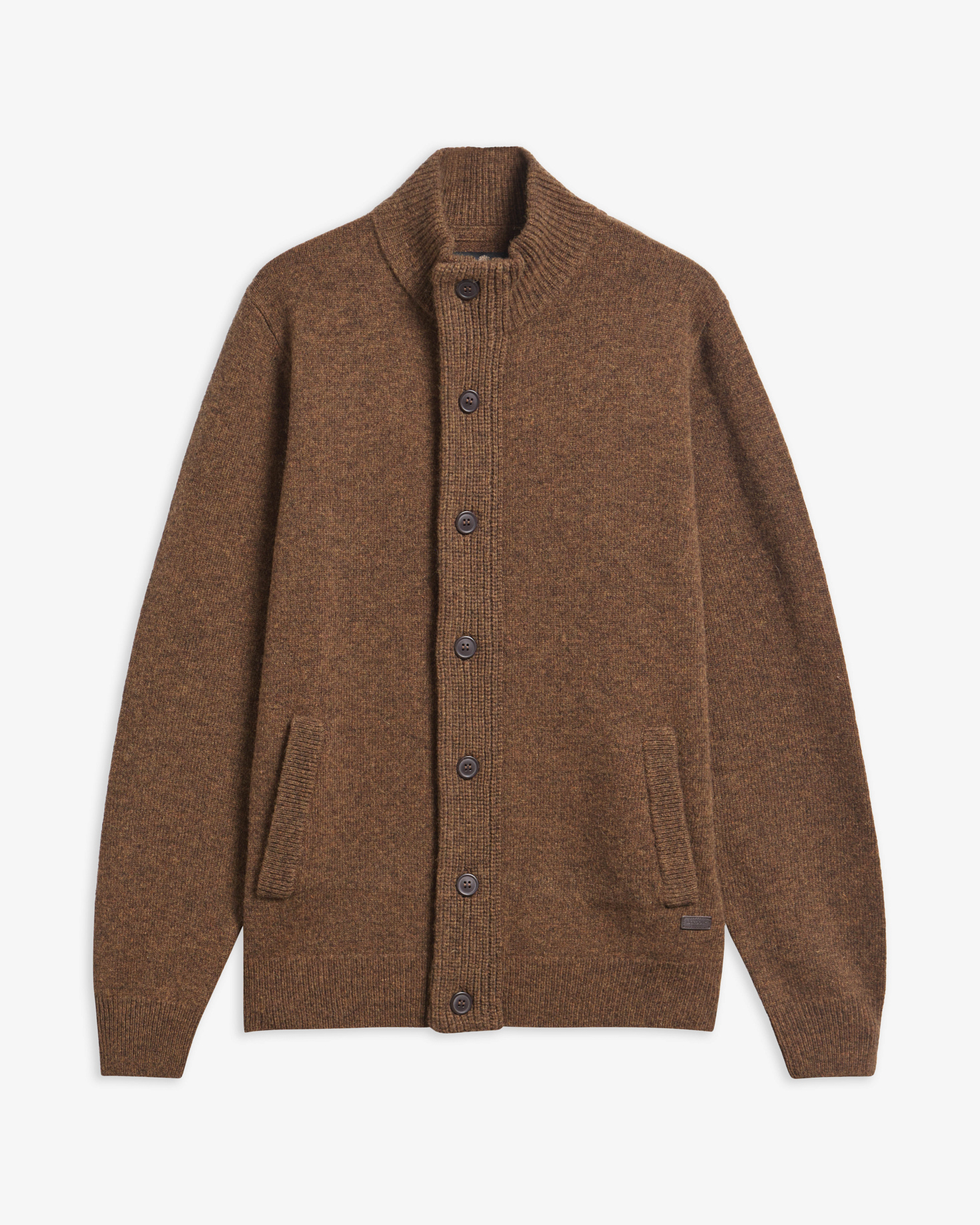 Pullover Essential Patch Zip Through Bracken