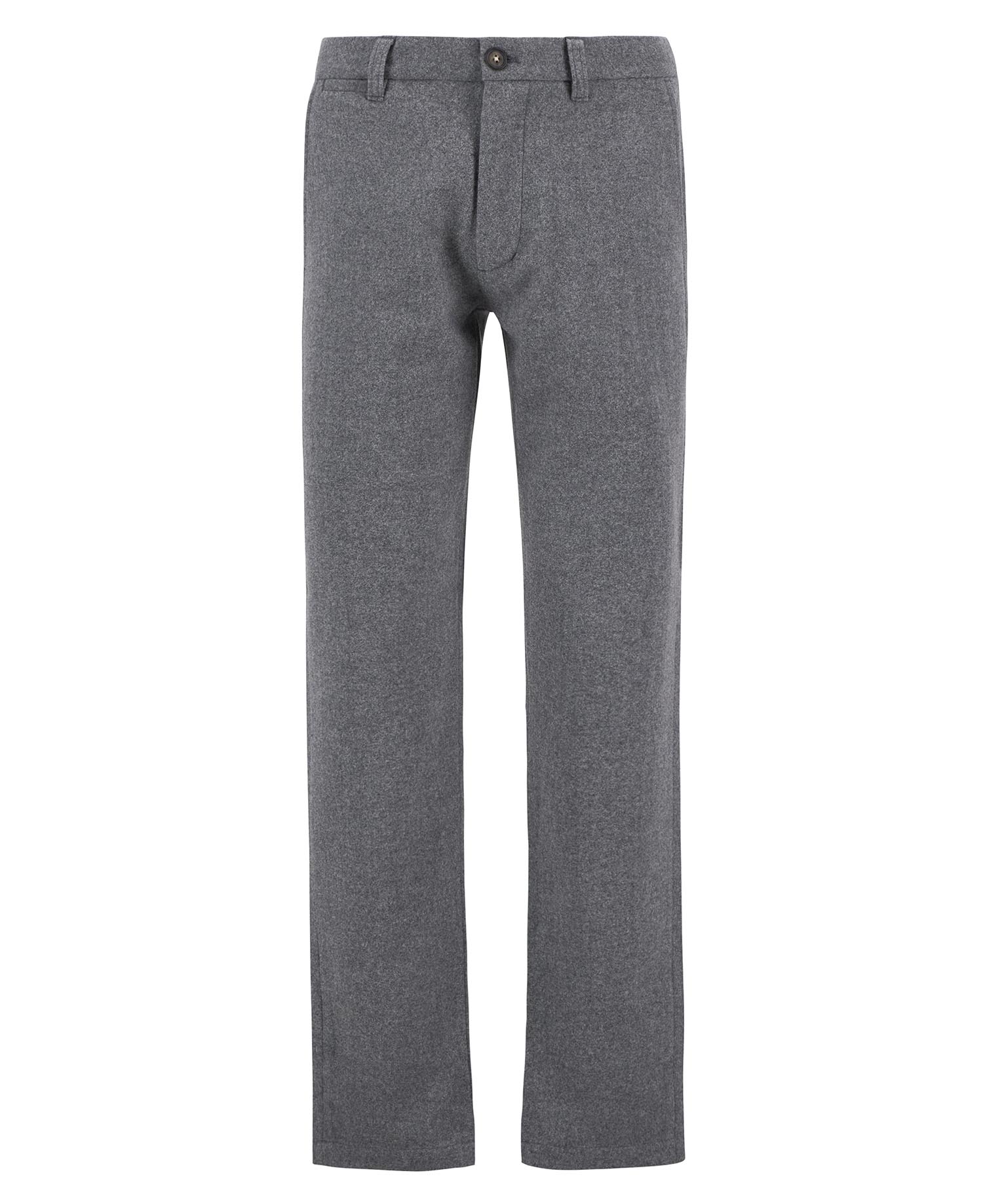 Wool-Blend Tailored Trousers
