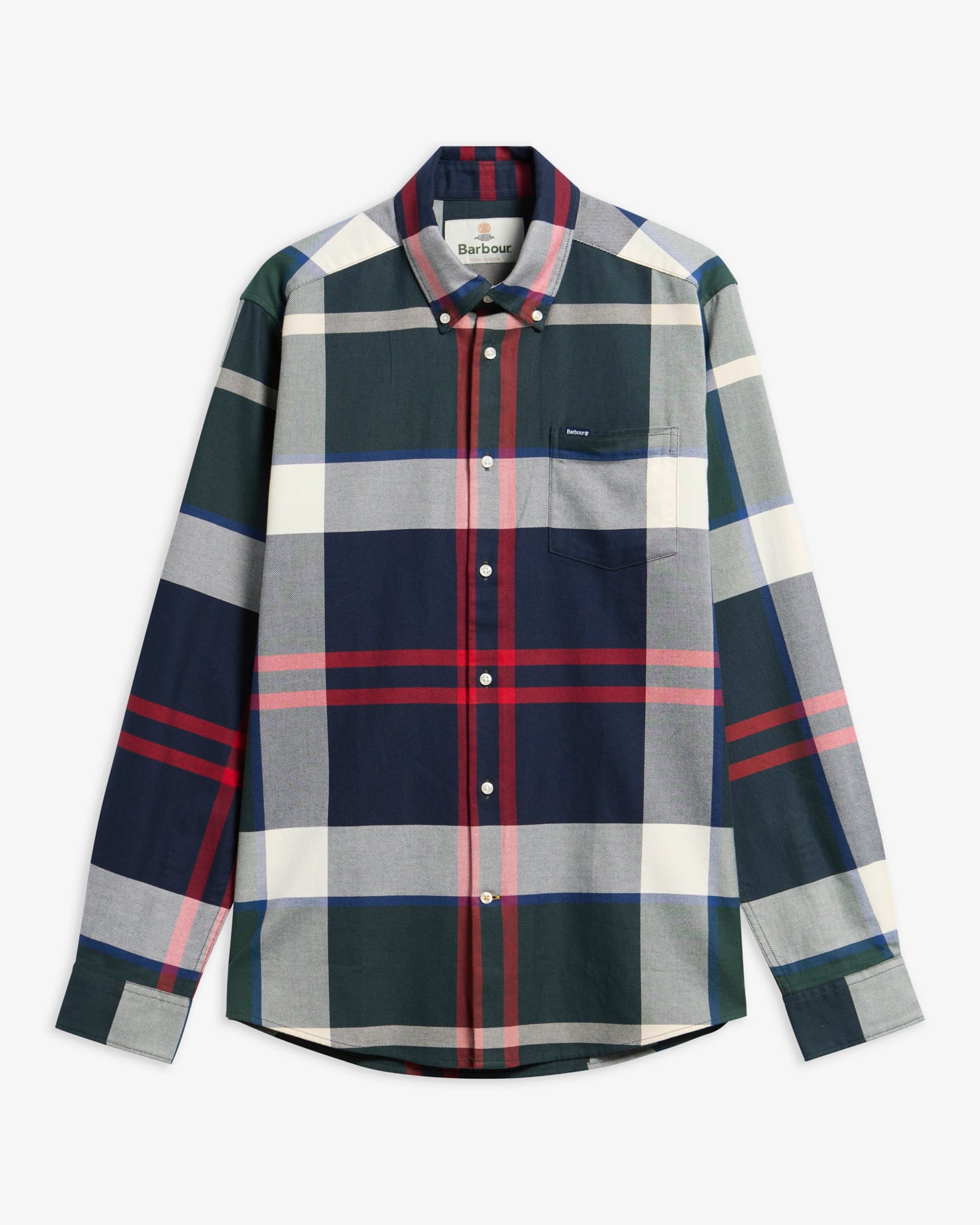 Hemd Dunoon Tailored Evergreen Tartan