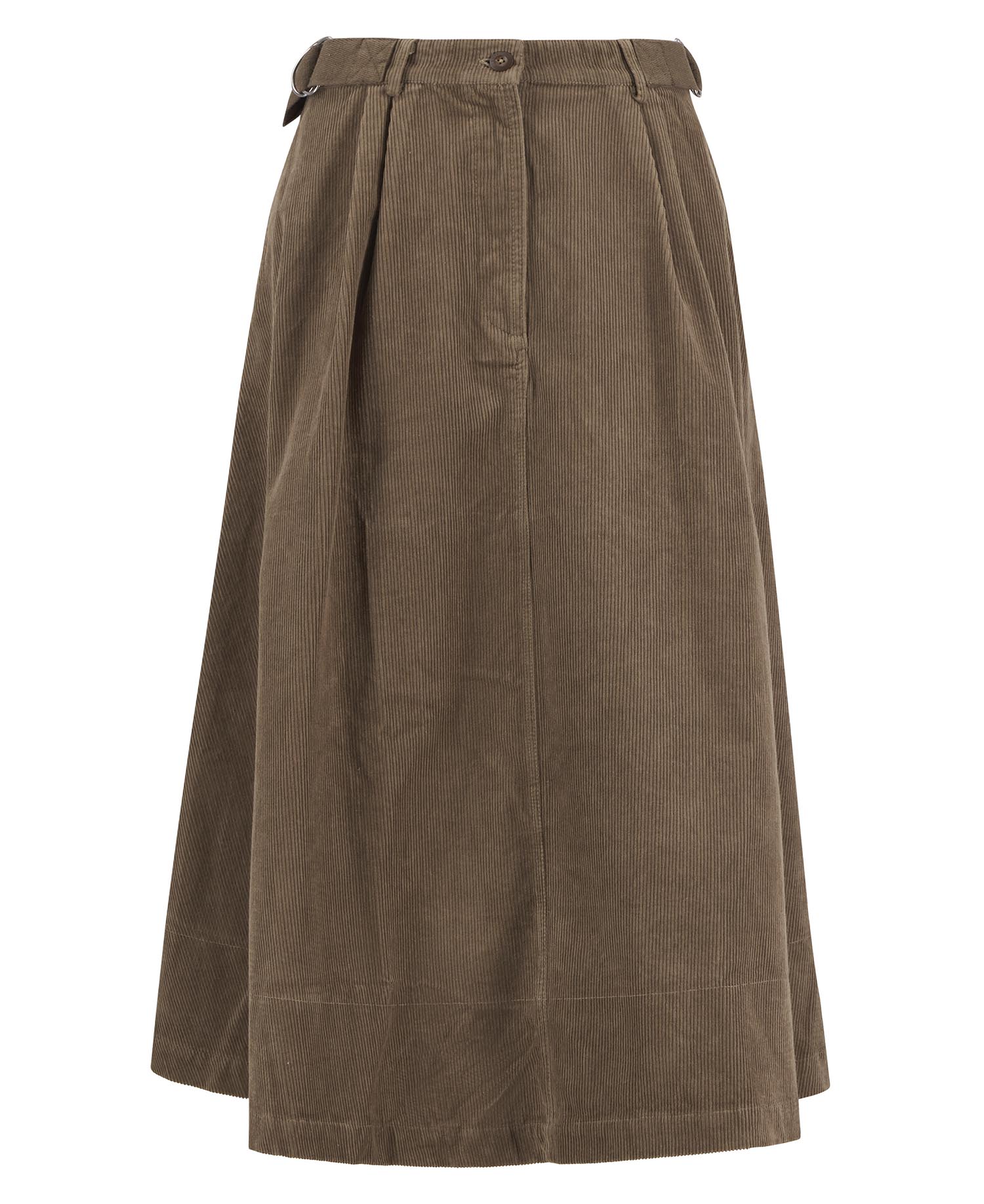 Yasmin Cord Midi Skirt