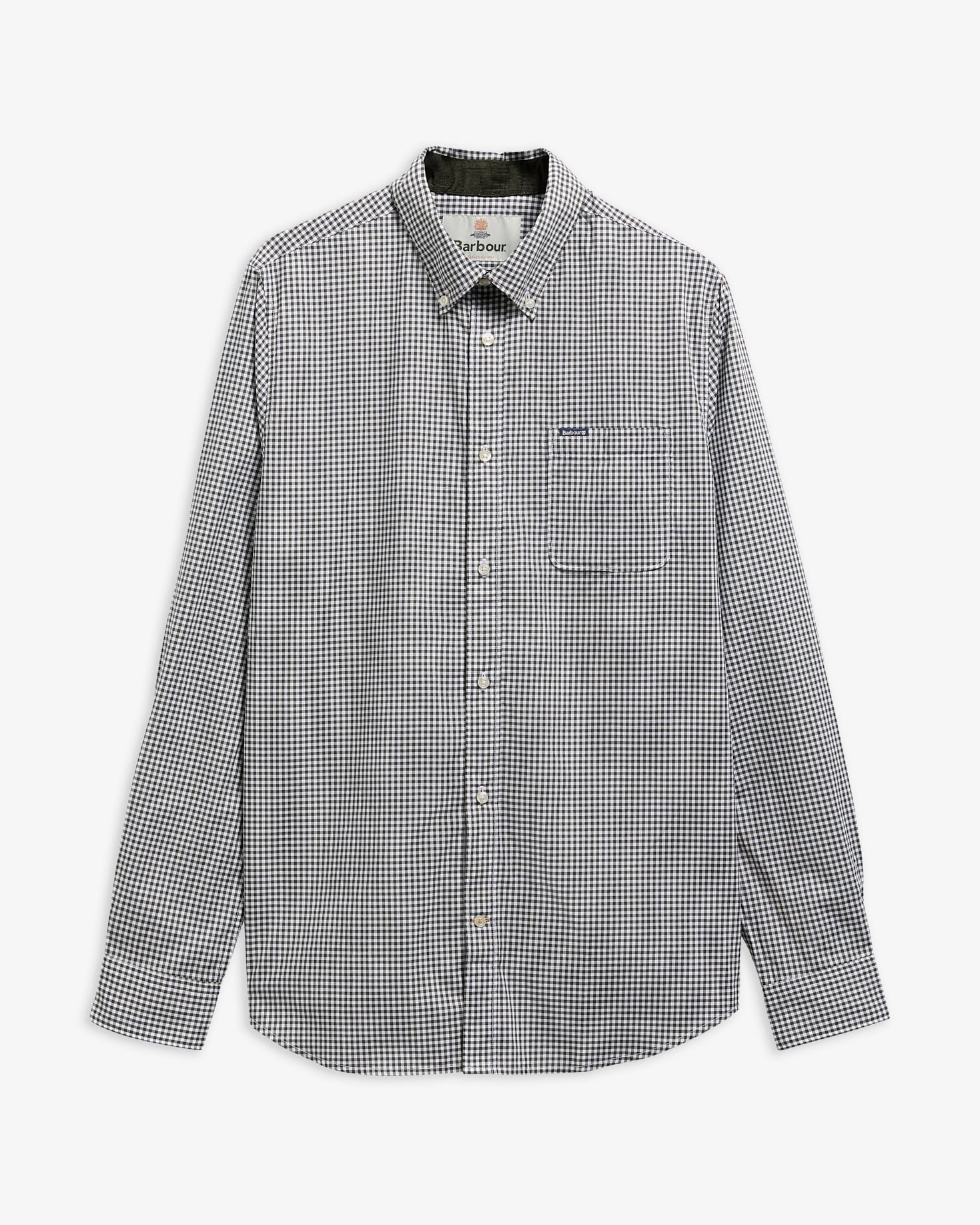 Barbour Hemd Harbourwall Tailored Fit Sage