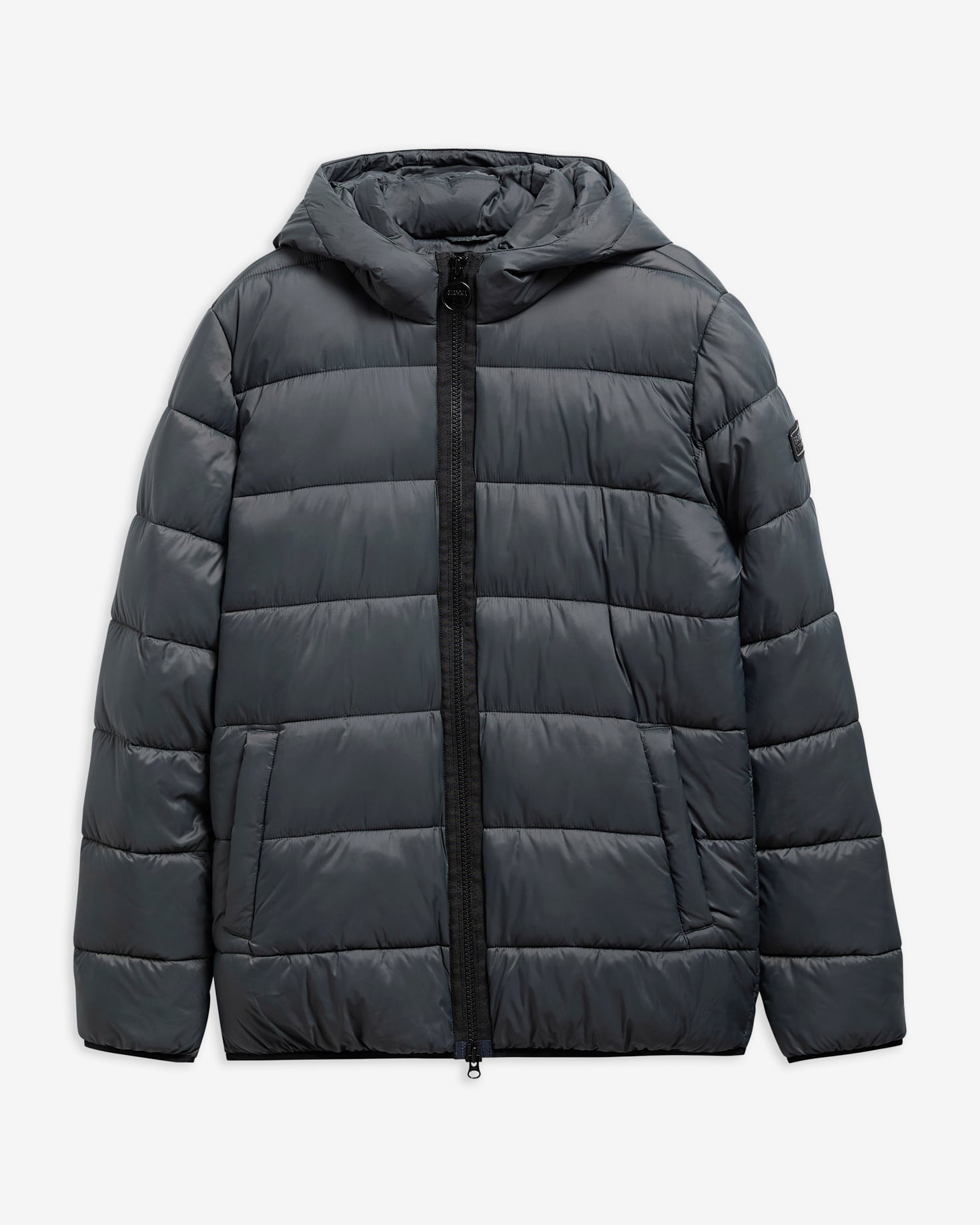 Bobber Puffer Jacket Charcoal
