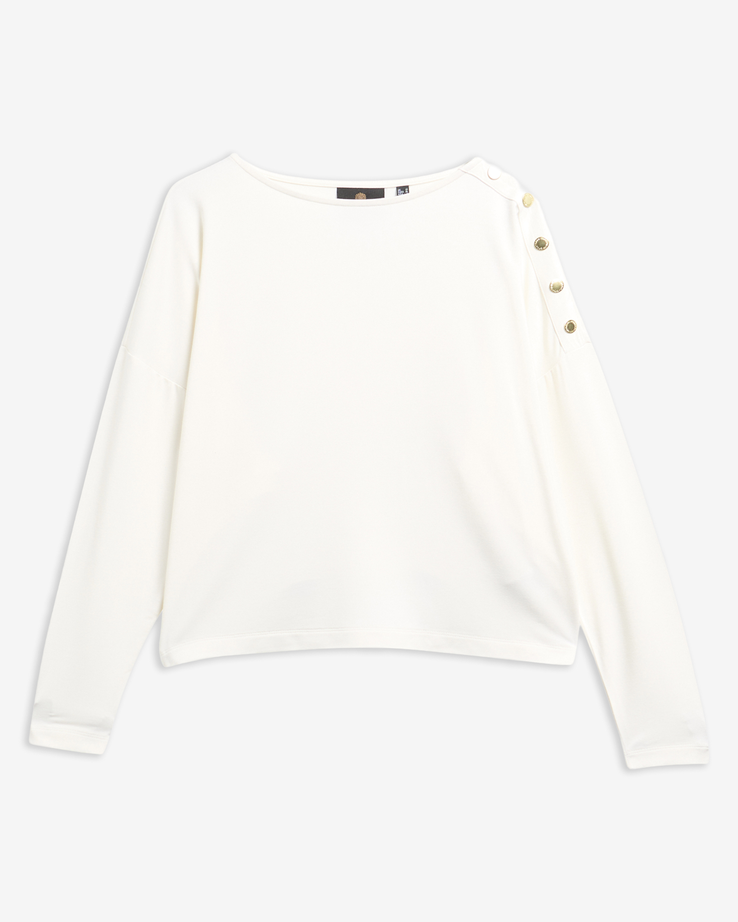 Cyrus Long-Sleeved Top Off White