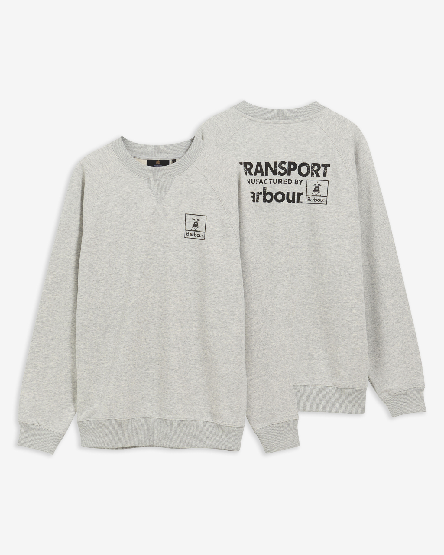 Transport Oversized Sweatshirt Grey Marl