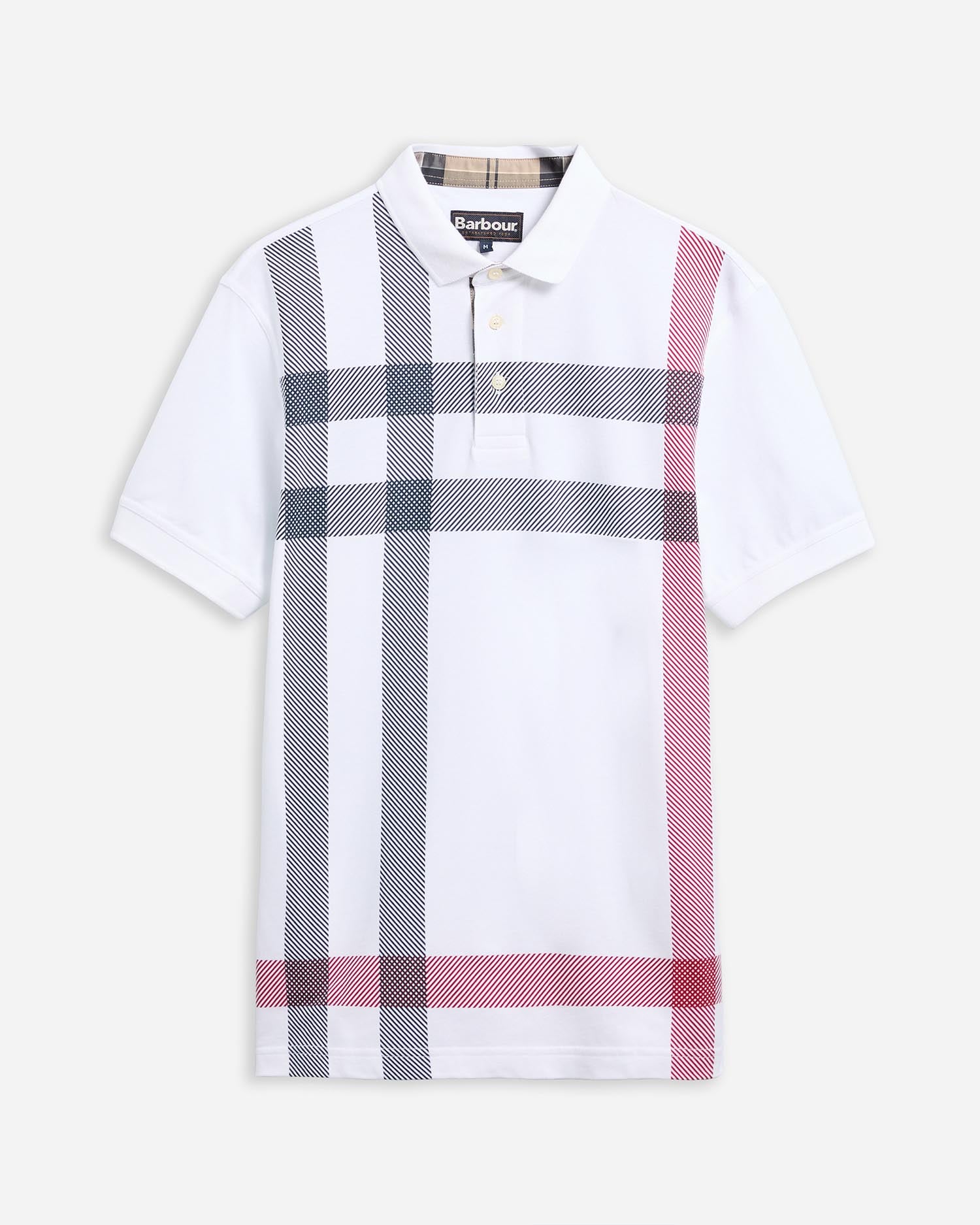 Blaine Tartan Short-Sleeved Polo Shirt