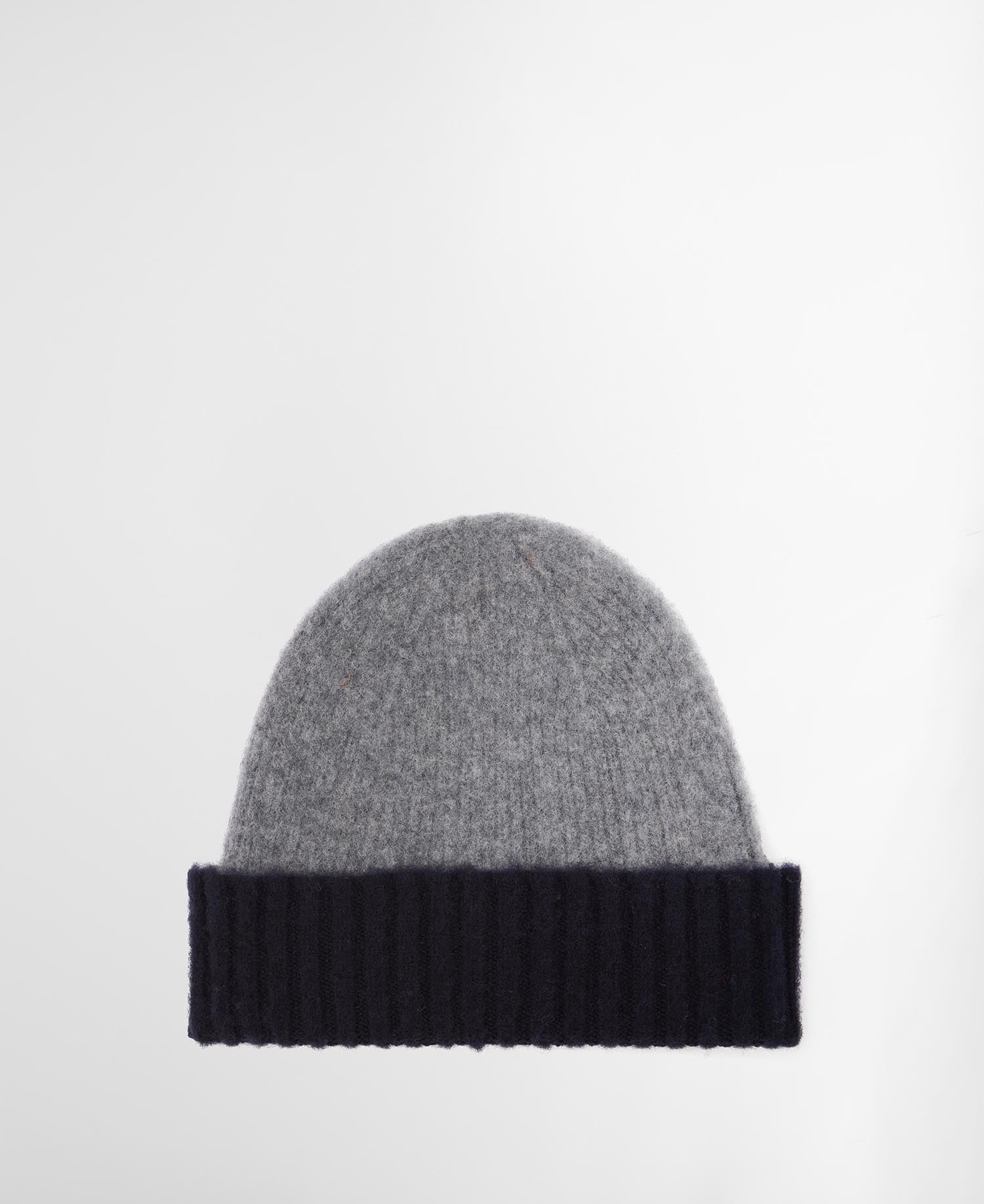 Berretto in lana Scottish Angus Grey/Navy