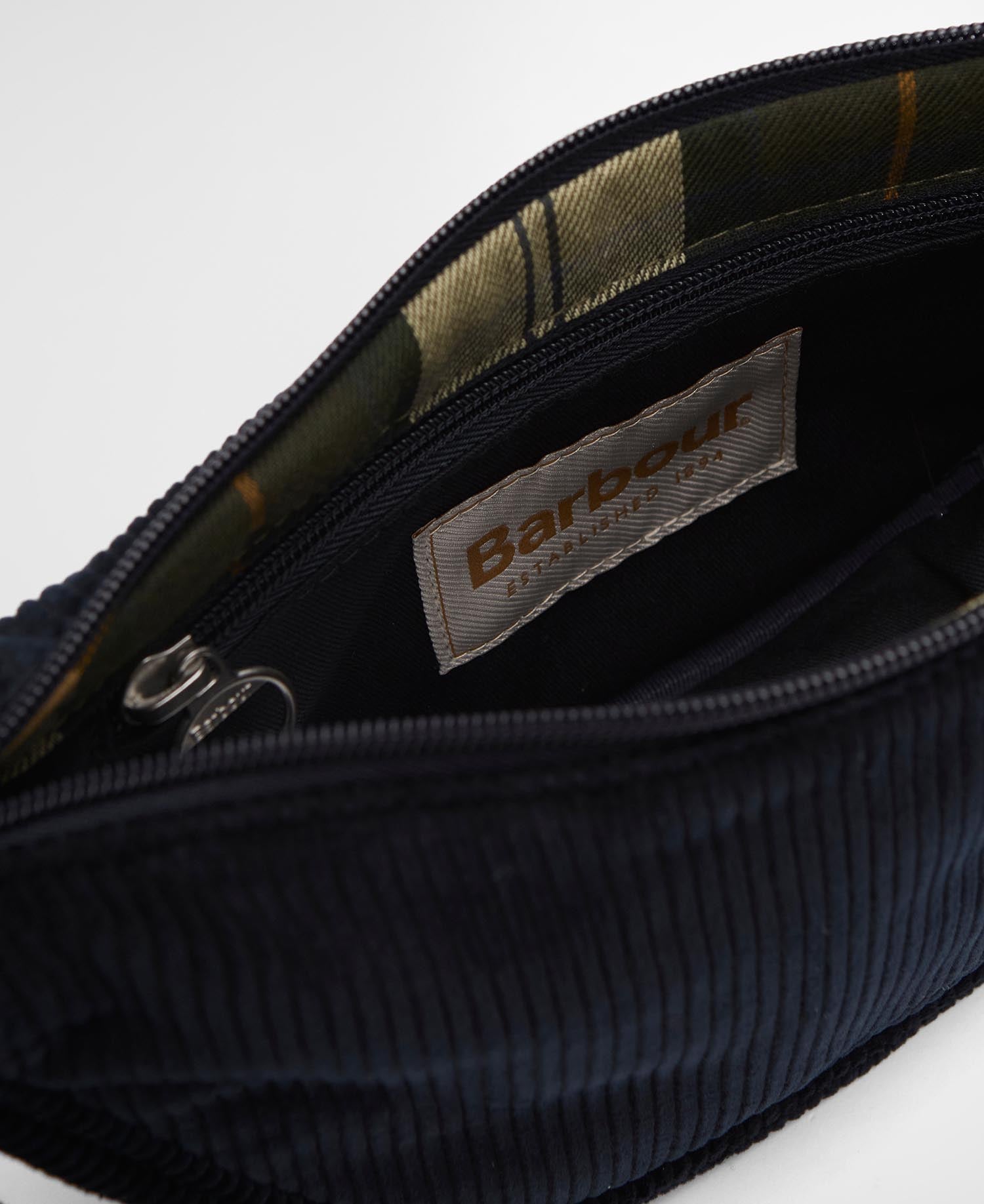 Mini Mia Cord Sling Bag Dark Navy