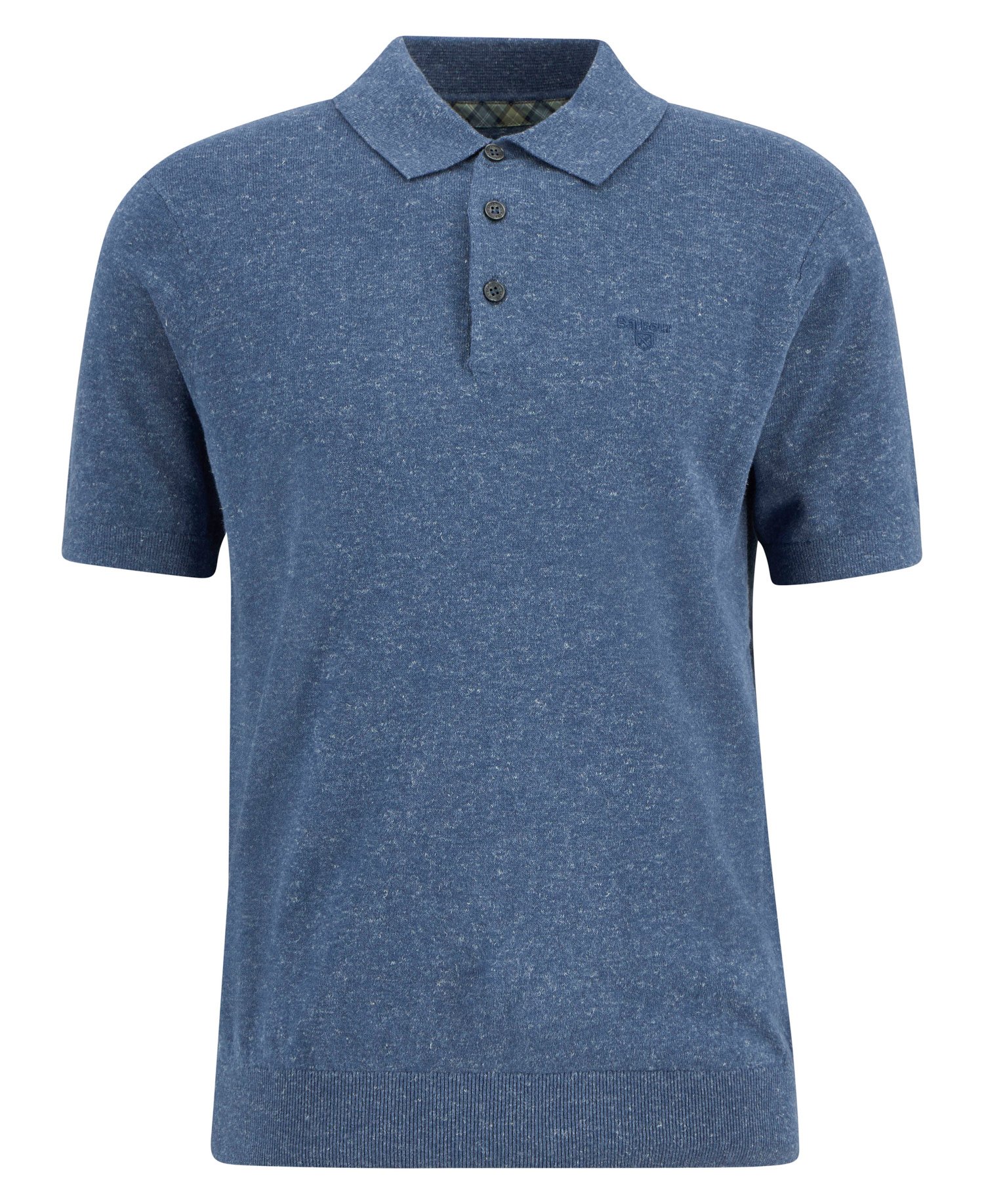 Muston Linen-Blend Knitted Polo Shirt