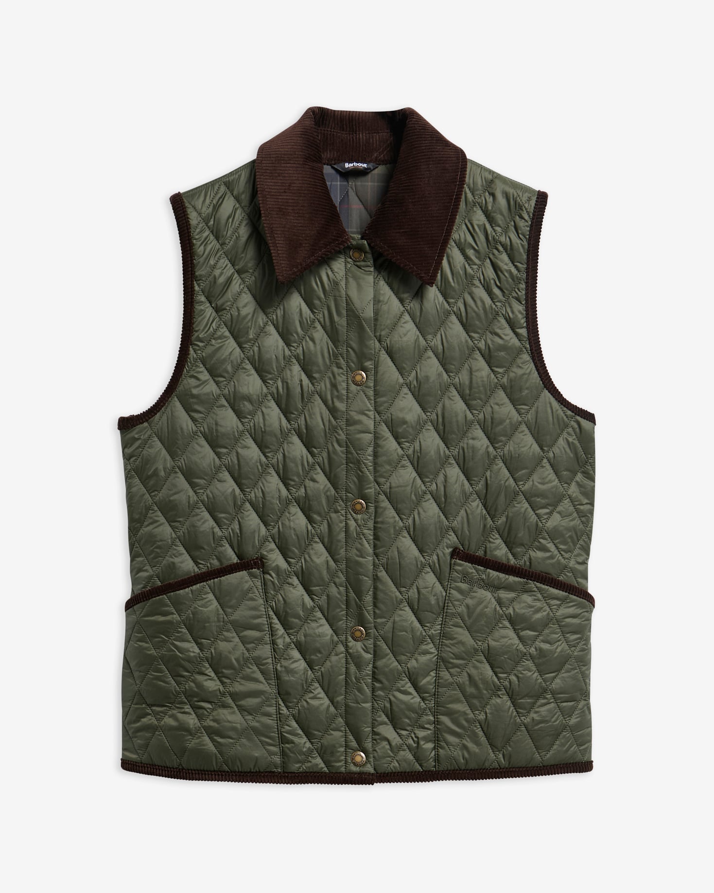 Darwen Gilet Olive/Shadow Classic