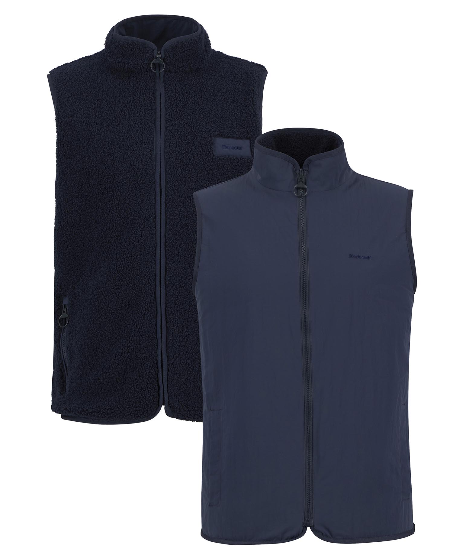 Gilet in pile reversibile Gilet in pile reversibile