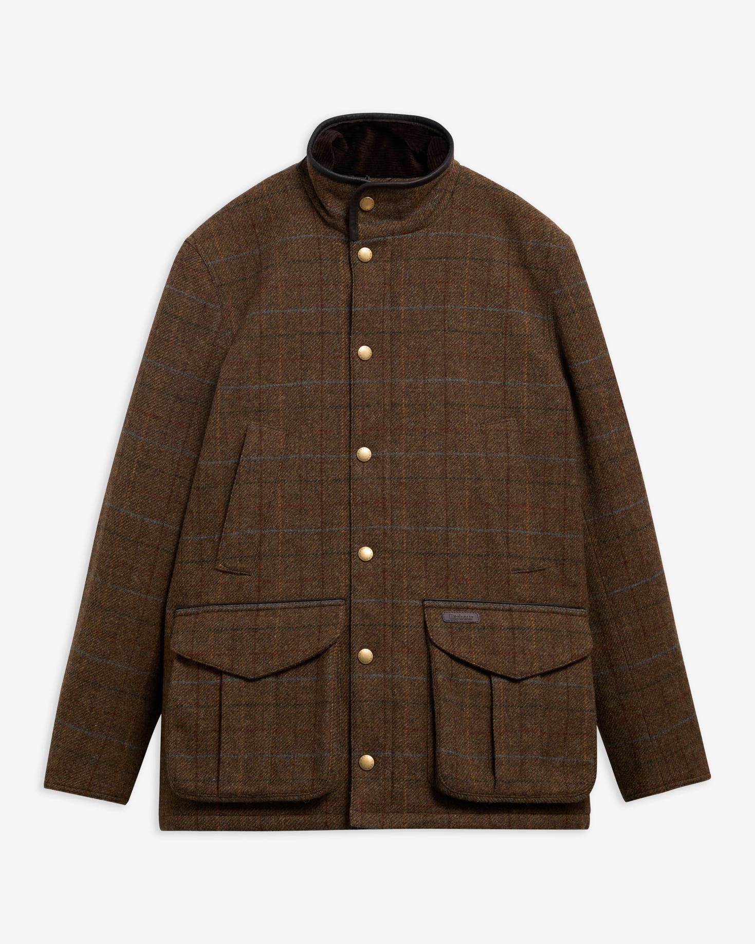 Hereford Tweed Wool Jacket Moss Green