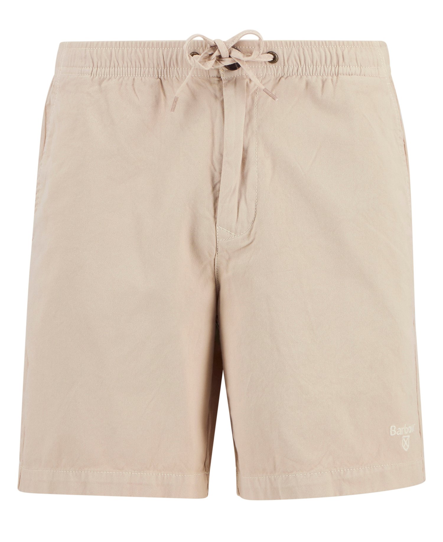 Shorts in Oxford lavato con vestibilit&agrave; comoda