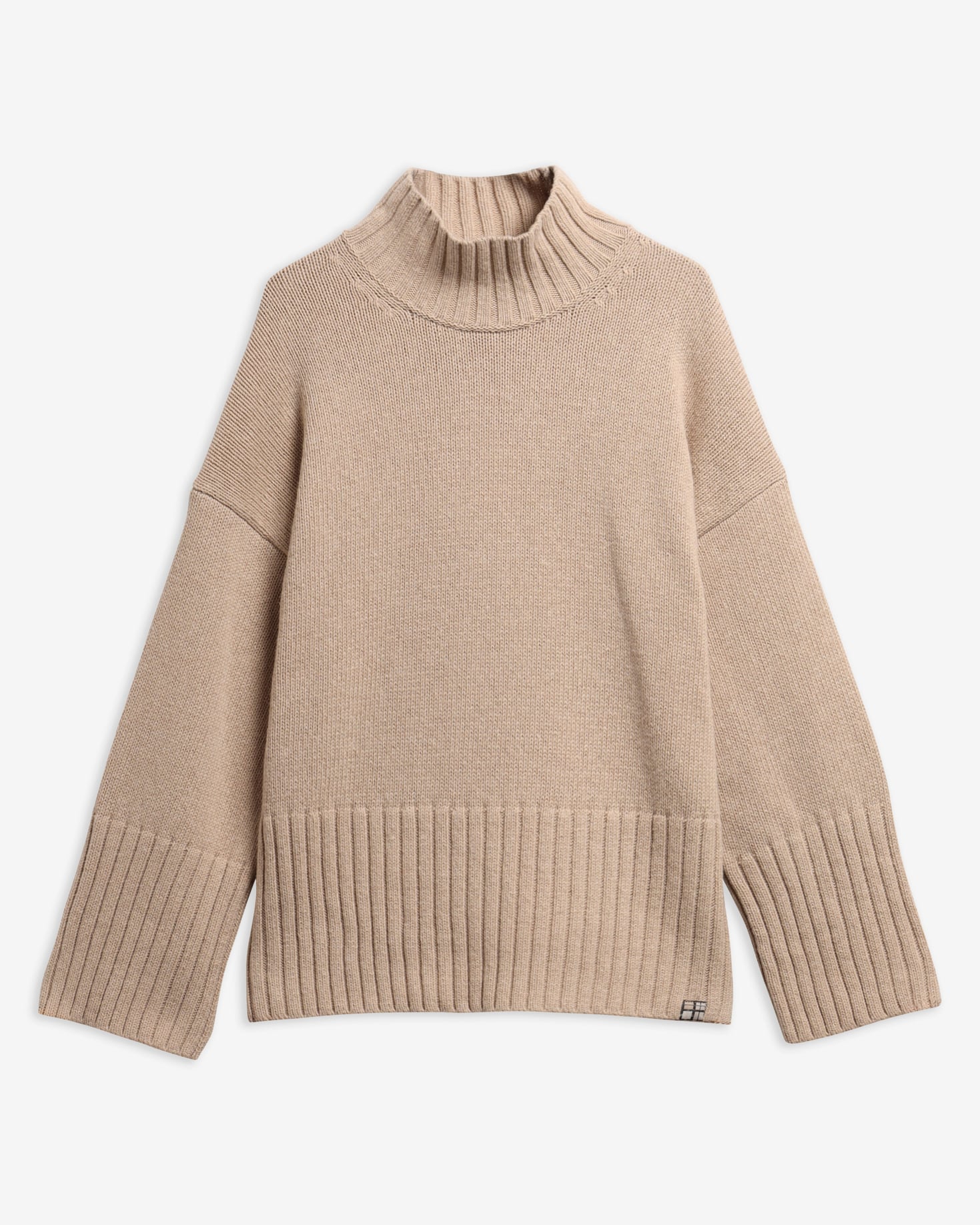 May Funnel Neck Jumper Birch