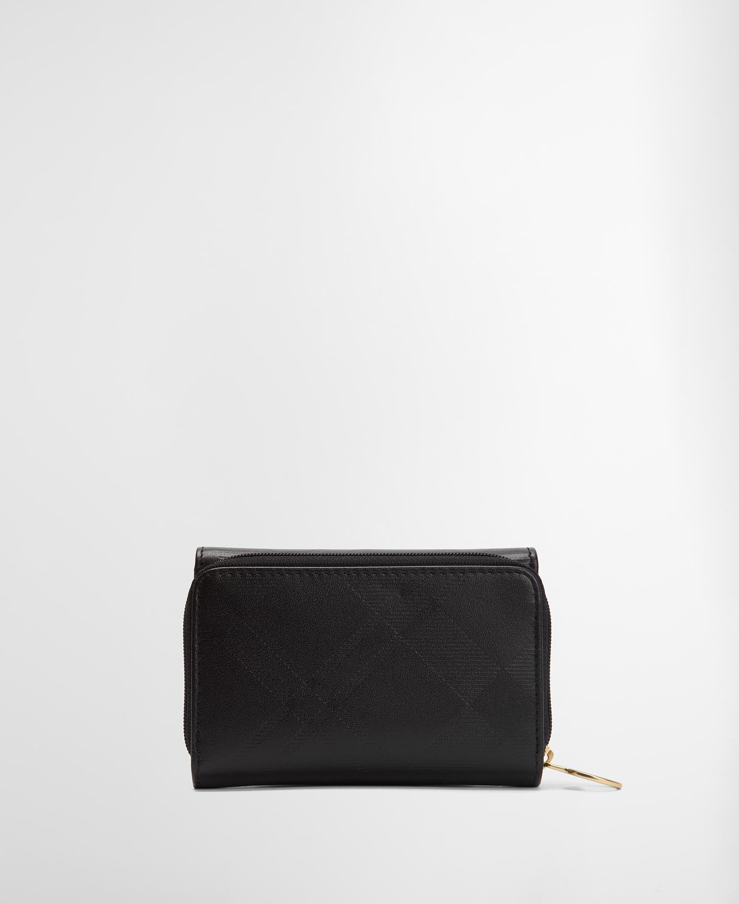 Portafoglio con patta in pelle Rosa