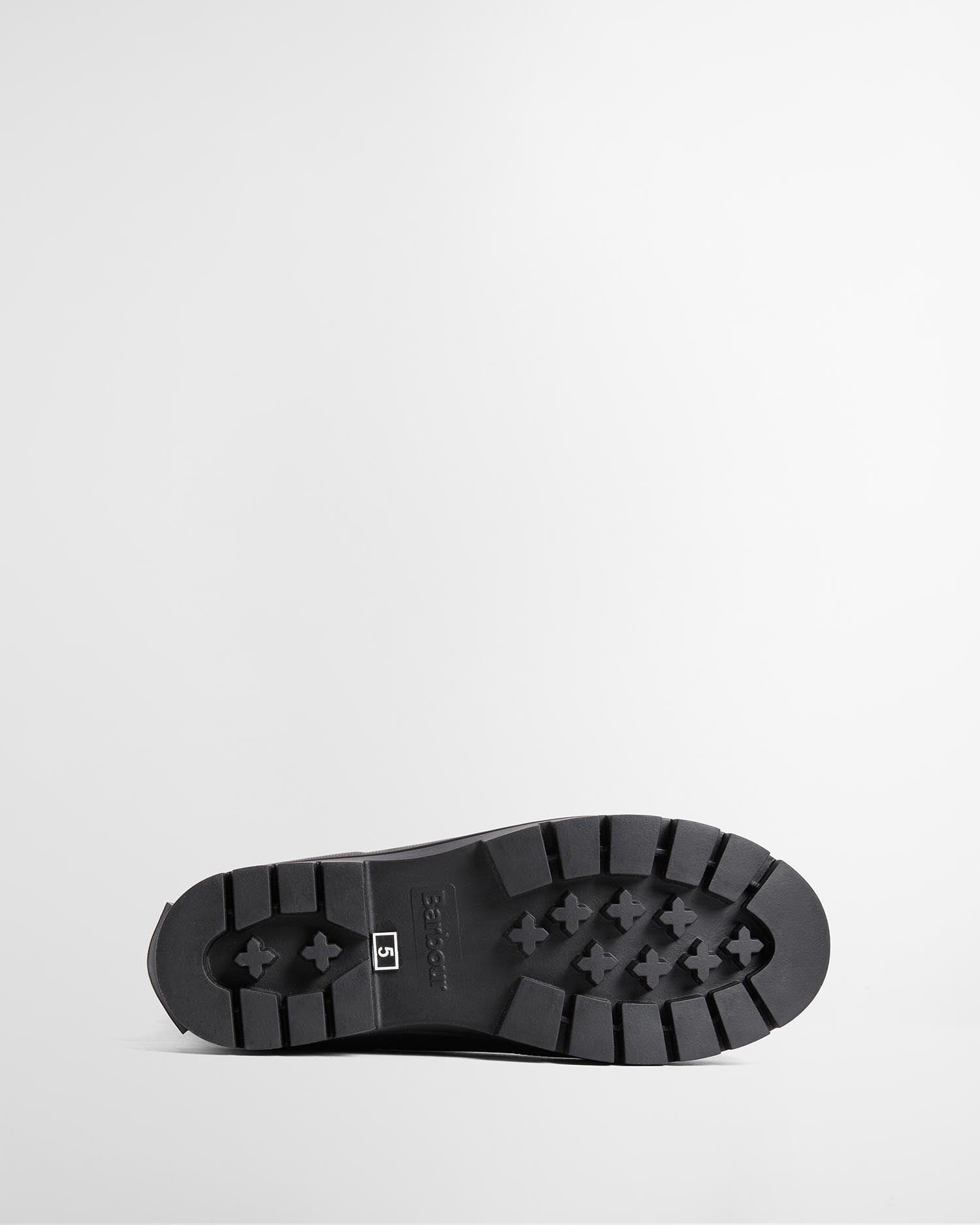 Stivali in gomma e tartan Leighton Black