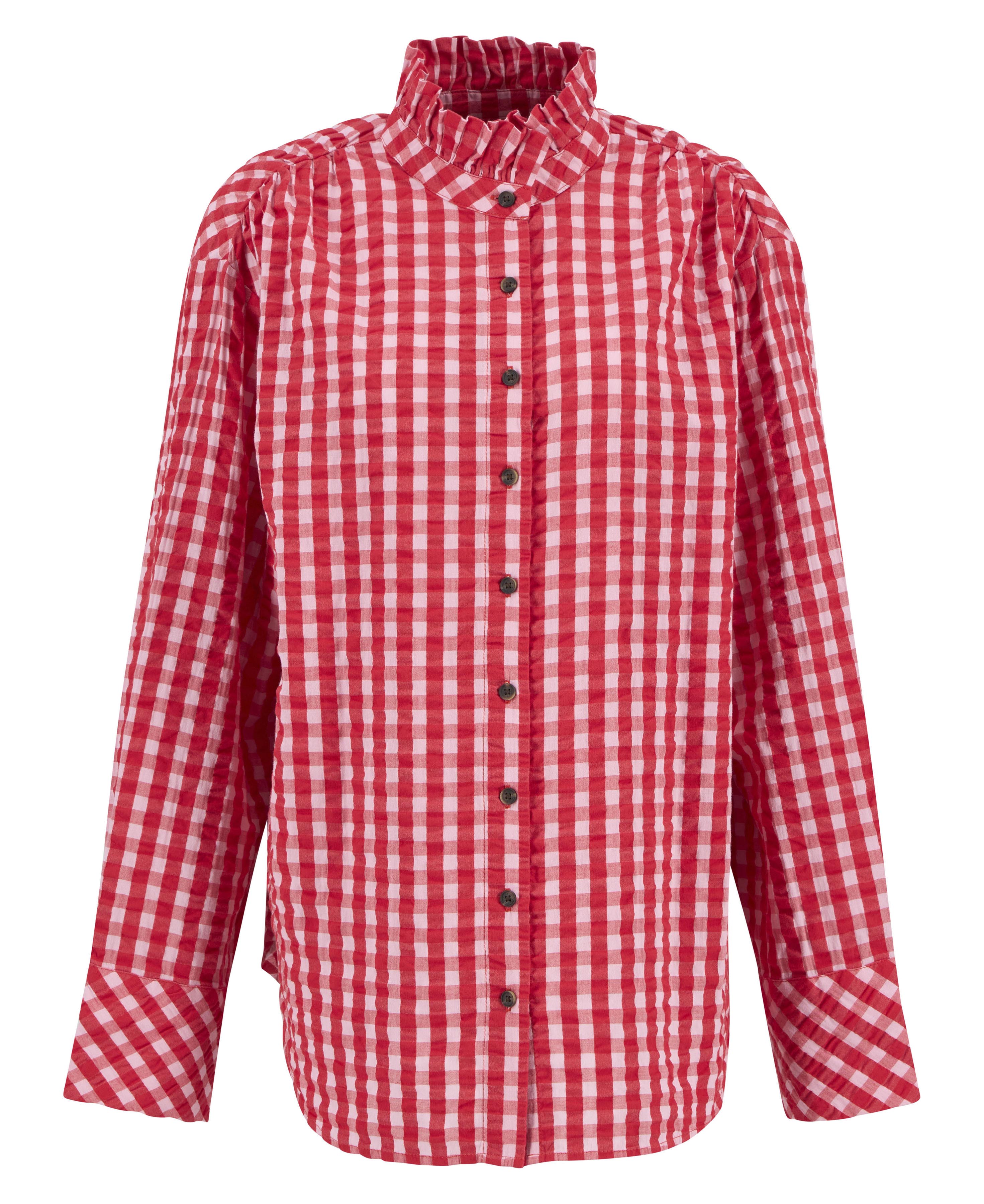 Esther Gingham Oversized Shirt