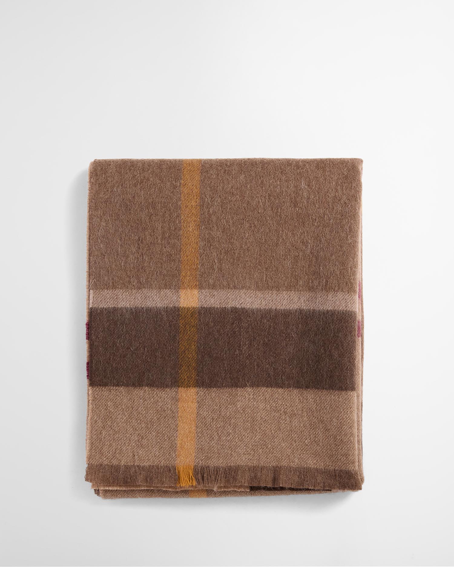 Rosefield Tartan Scarf Muted Tartan