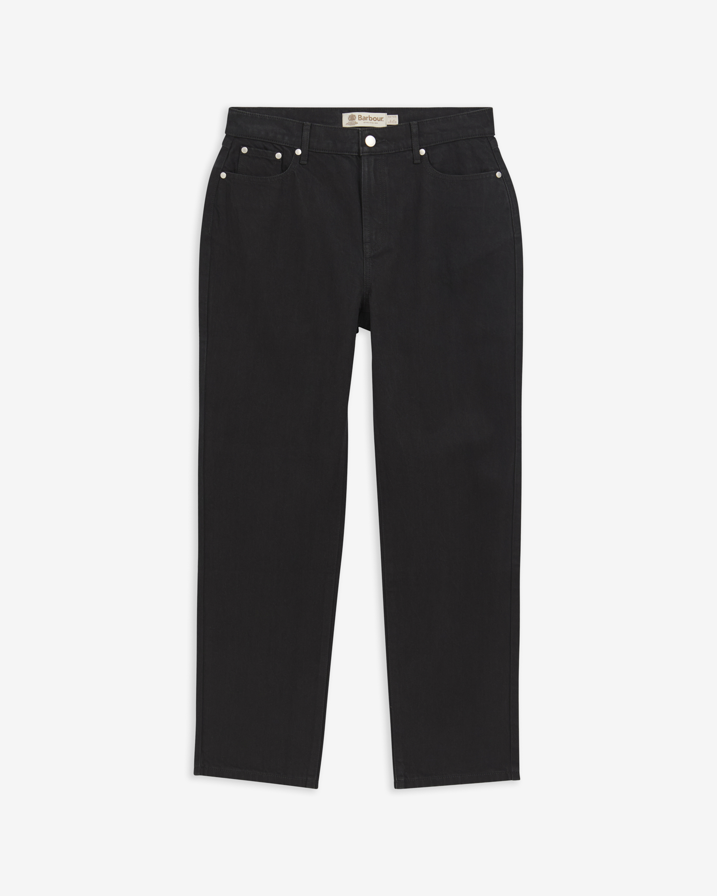 Barbour Jeans Adalyn High-Rise Straight Black