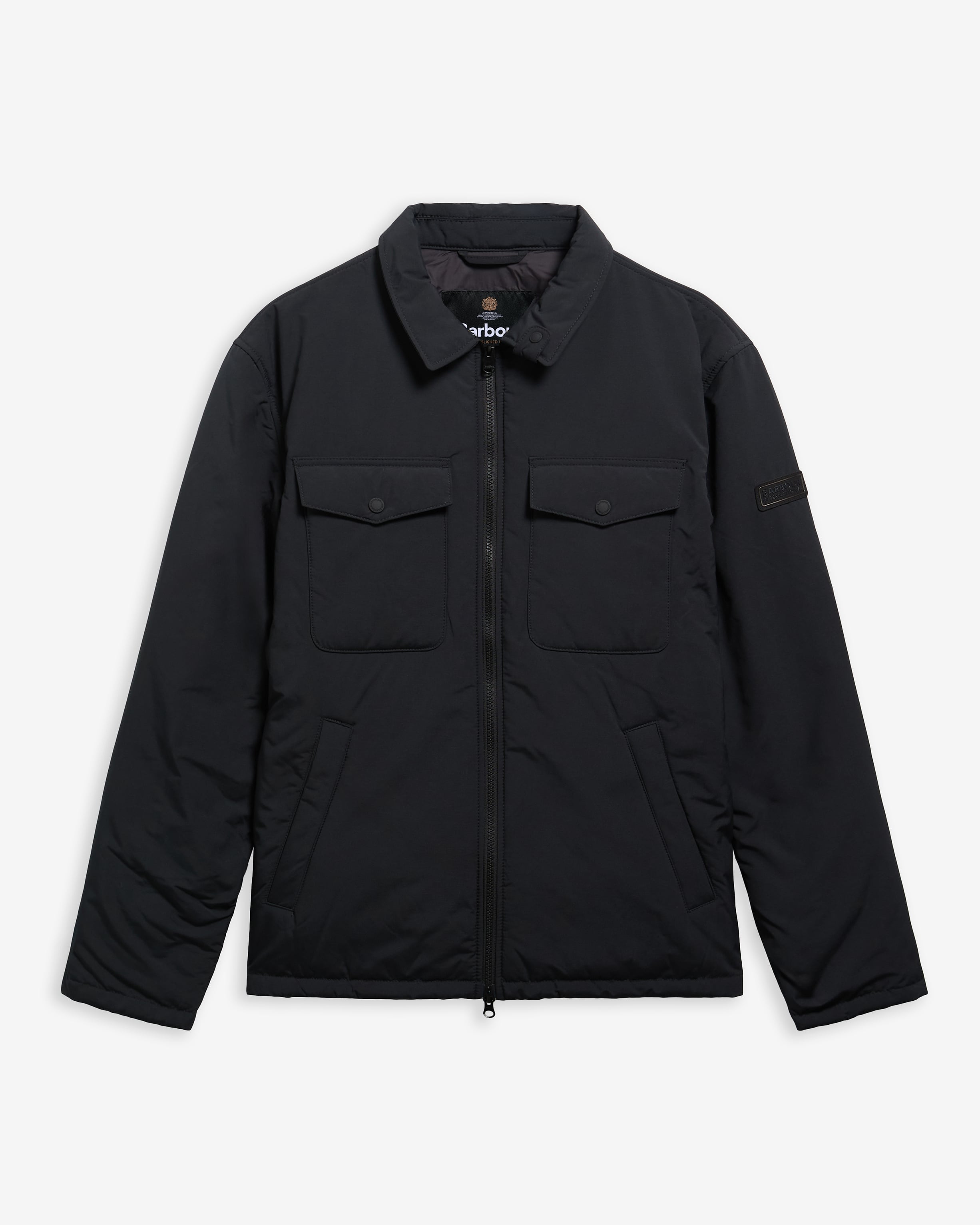 Distill Quilted Jacket Classic Black