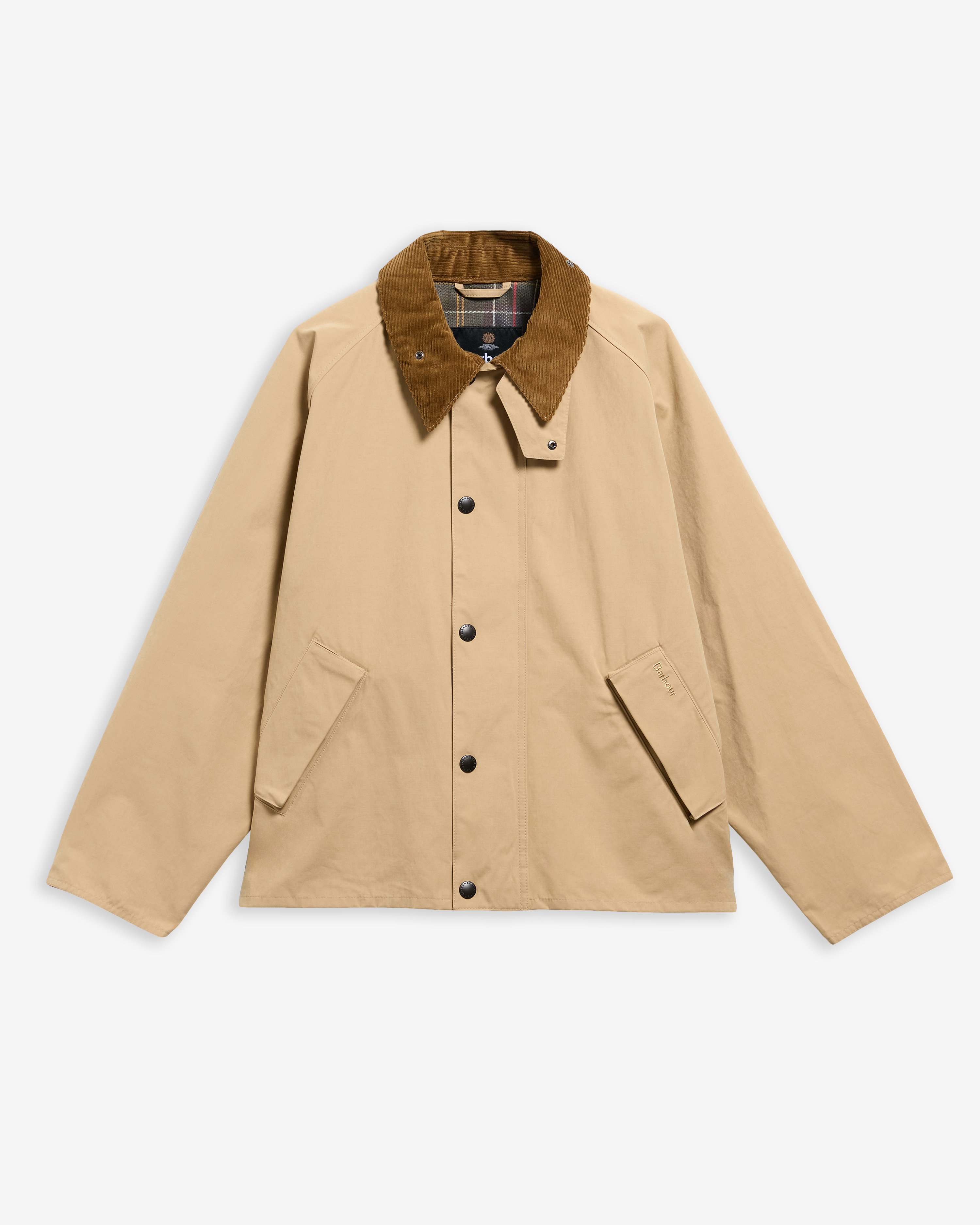 Transporter Oversized Casual Jacket Stone