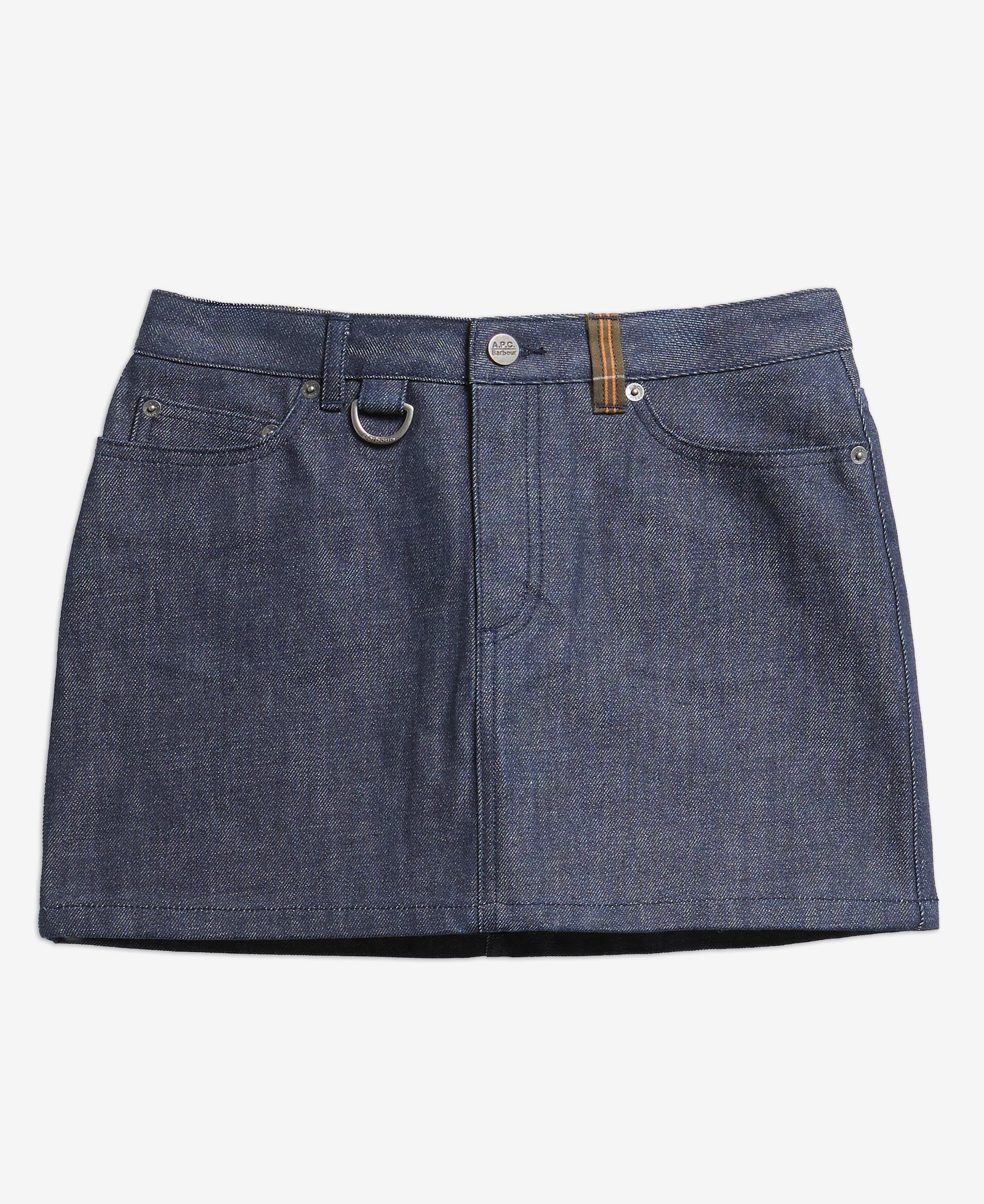 Barbour x A.P.C. Denim Mini Skirt Denim