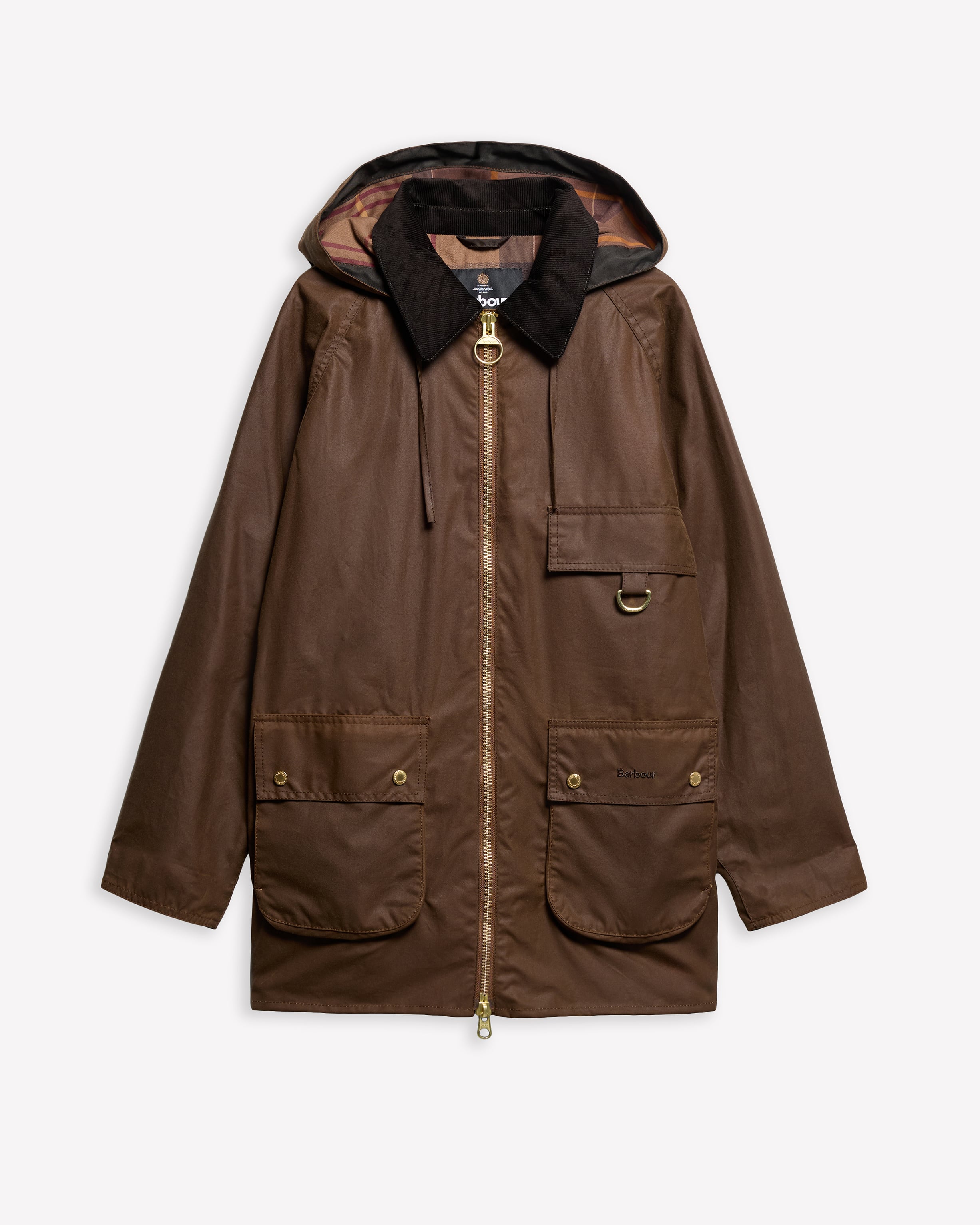 Highclere Waxed Jacket Bark-Muted