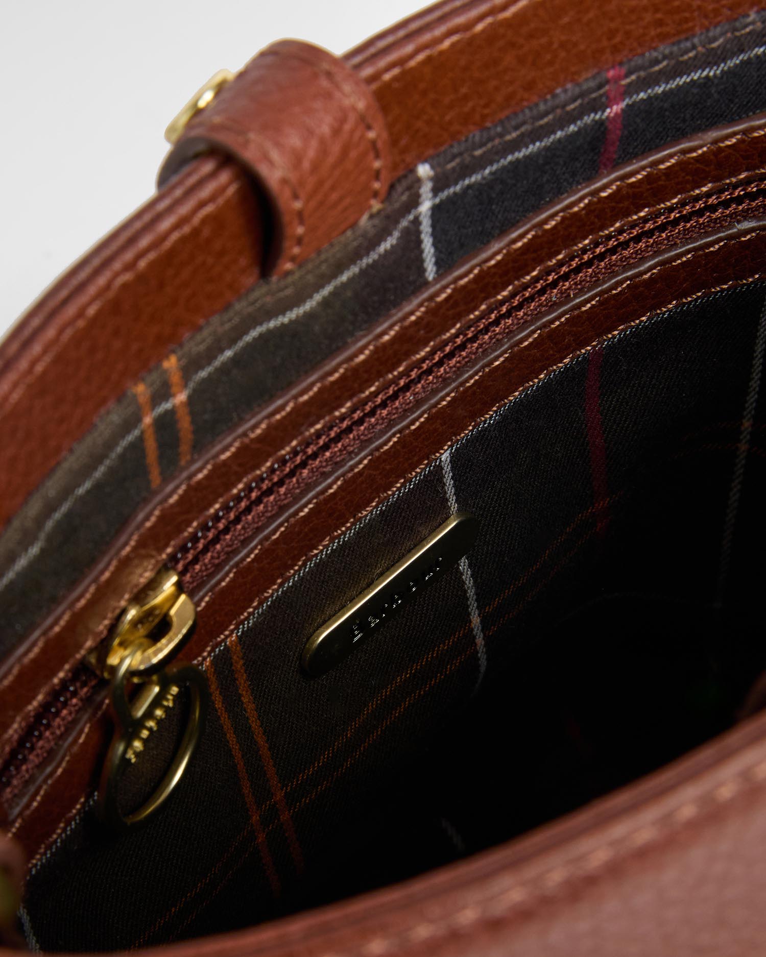 Cedar Mini Leather Bucket Bag Brown