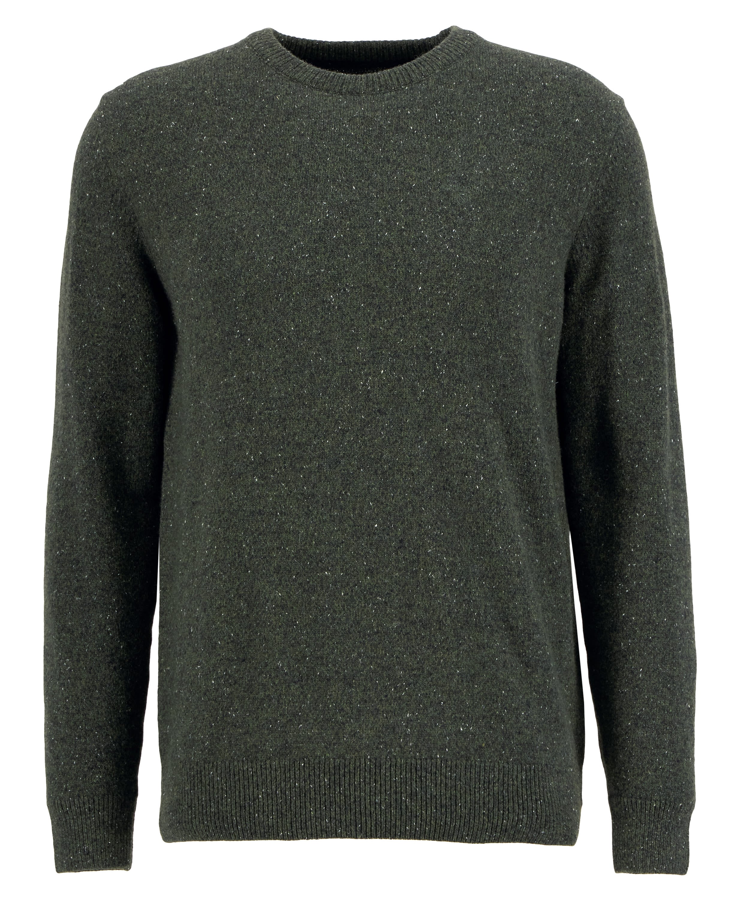 Essential Tisbury Crew-Neck Jumper Forest