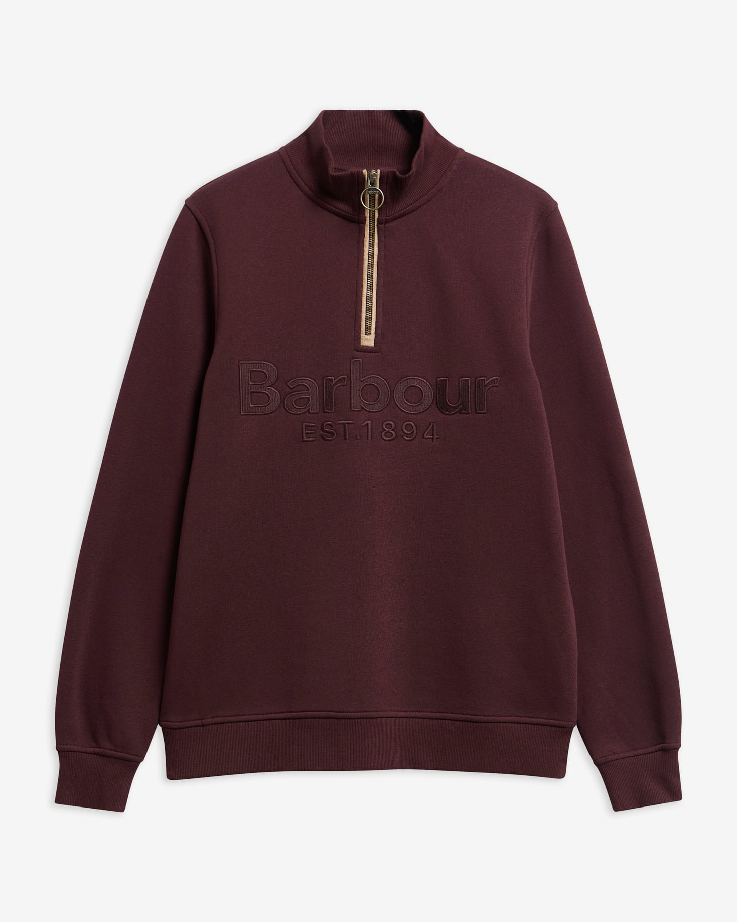 Cynthia Quarter-Zip Jumper Fig